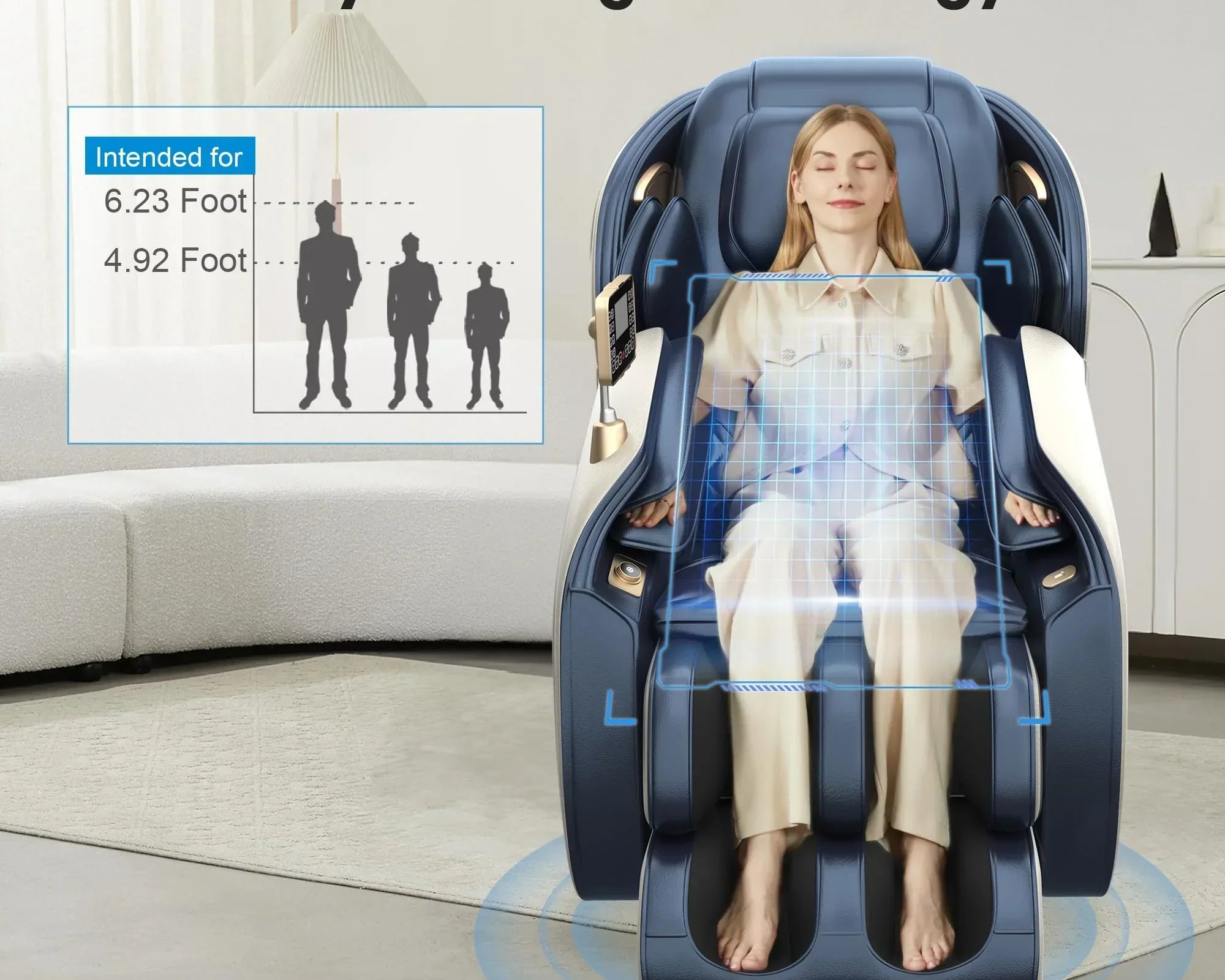 Can I Adjust Real Relax Favor 06 Massage Chair Settings Manually?