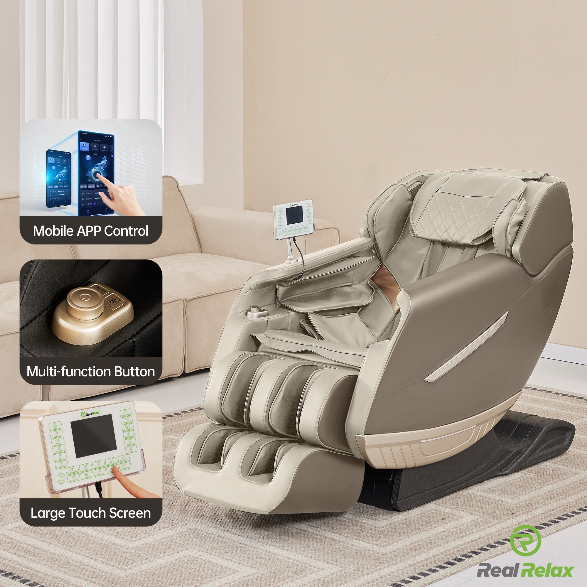 How to use Real Relax massage chair?