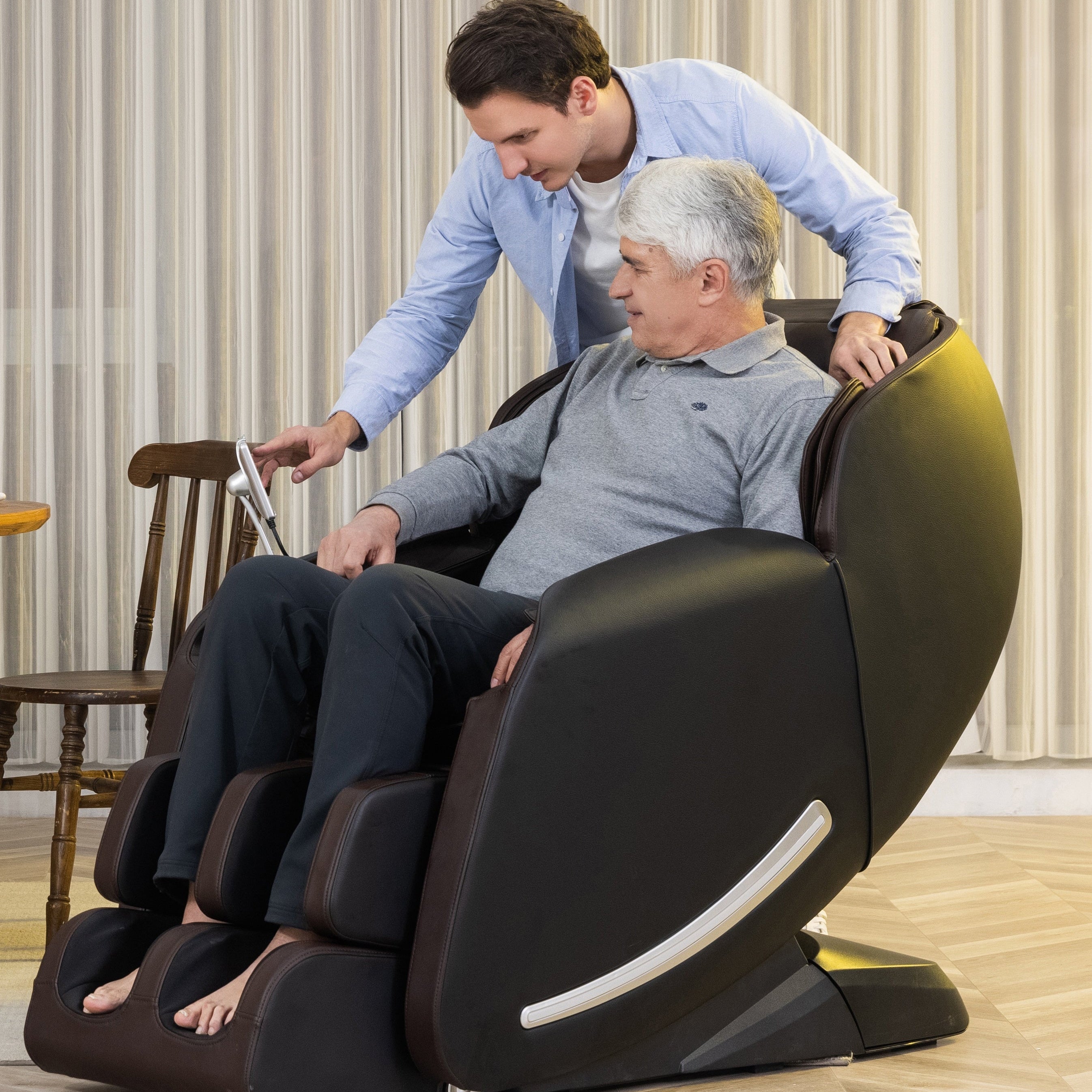Is Real Relax Favor 06 Massage Chair Safe for Elderly Users?