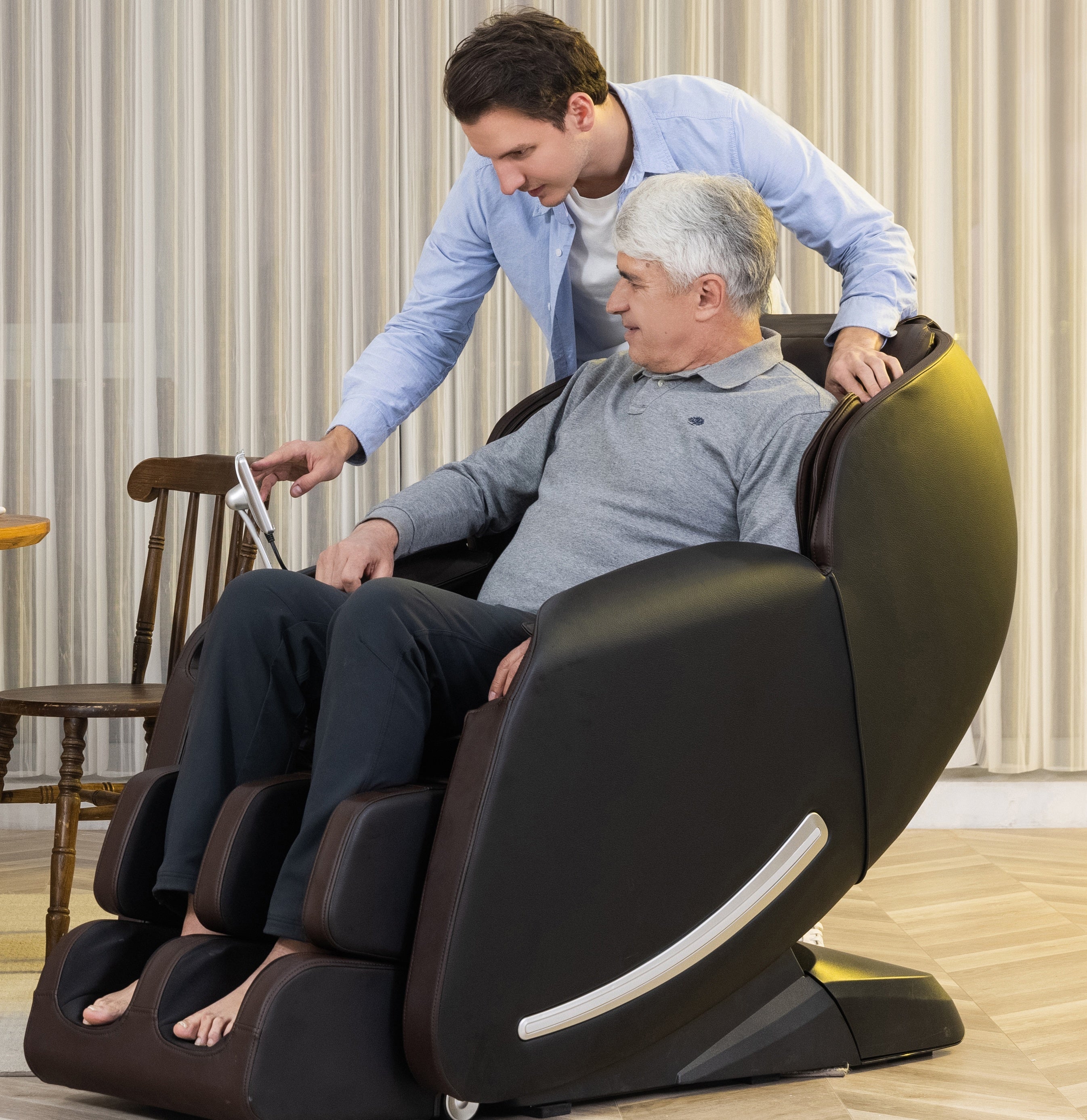 Is Real Relax Favor 06 Massage Chair Safe for Elderly Users?