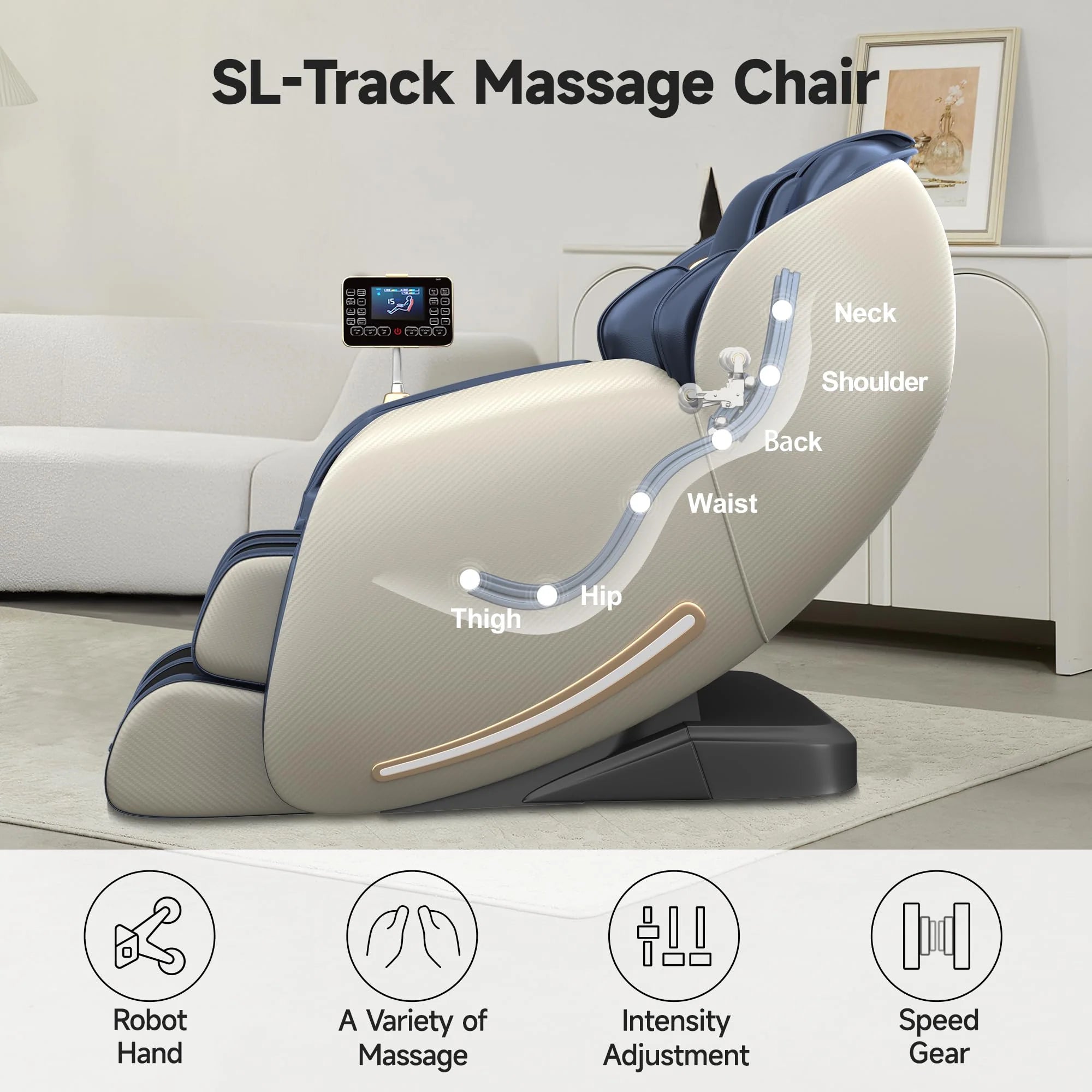 Main Differences Between S Track L Track SL Track Massage Chairs