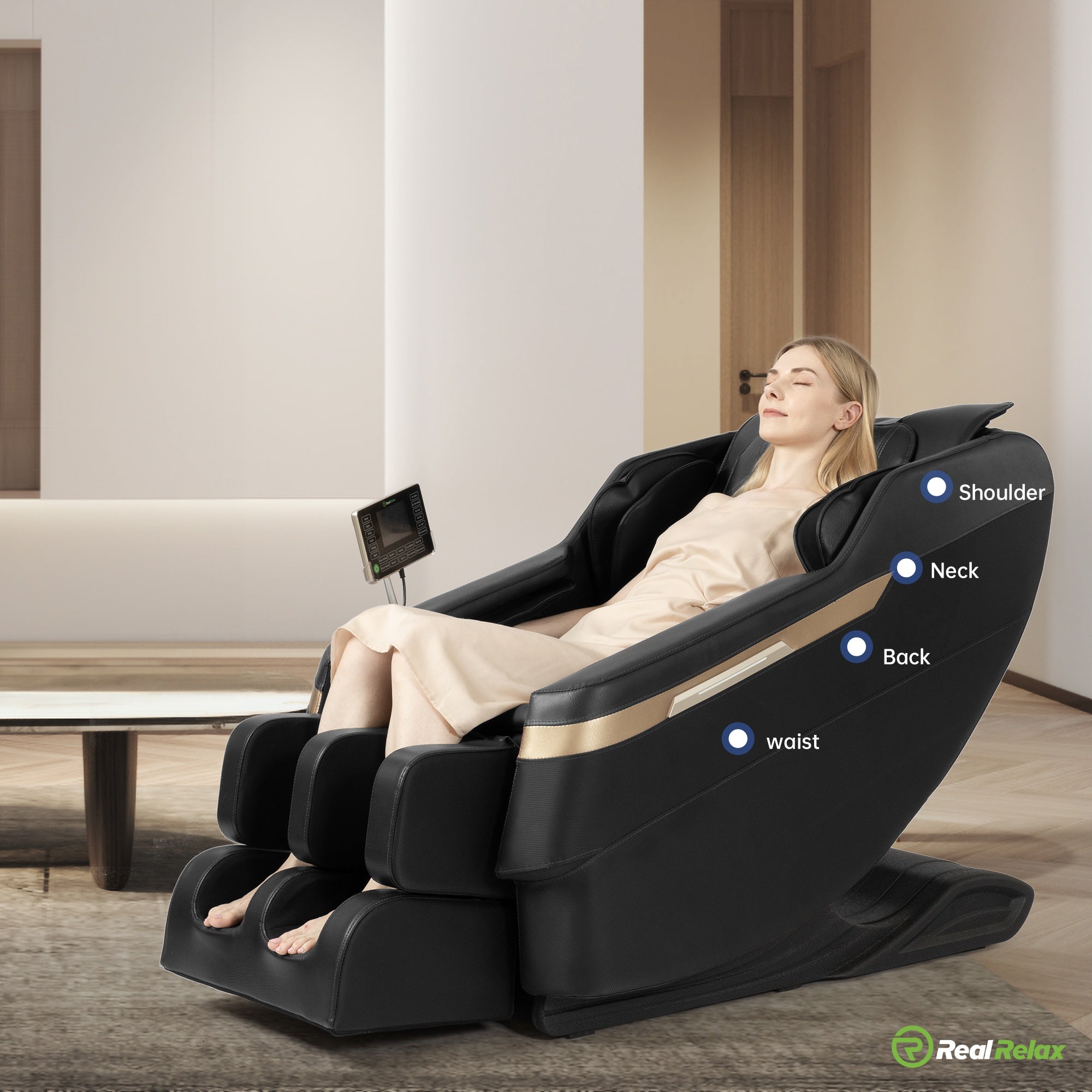 Your Compact Spa at Home: Real Relax BS02 massage chairs