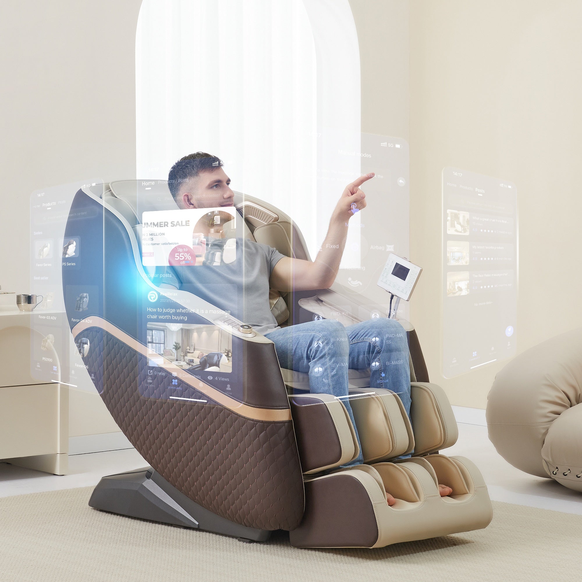 Safety Precautions For Real Relax Favor-07 Massage Chair