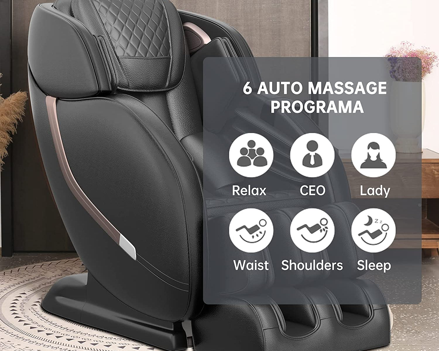 Safety Precautions For Real Relax PS3000 Massage Chair