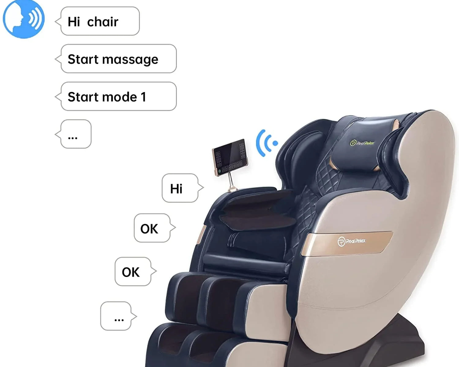 What Features Does Real Relax Favor 03 ADV Chair Have?
