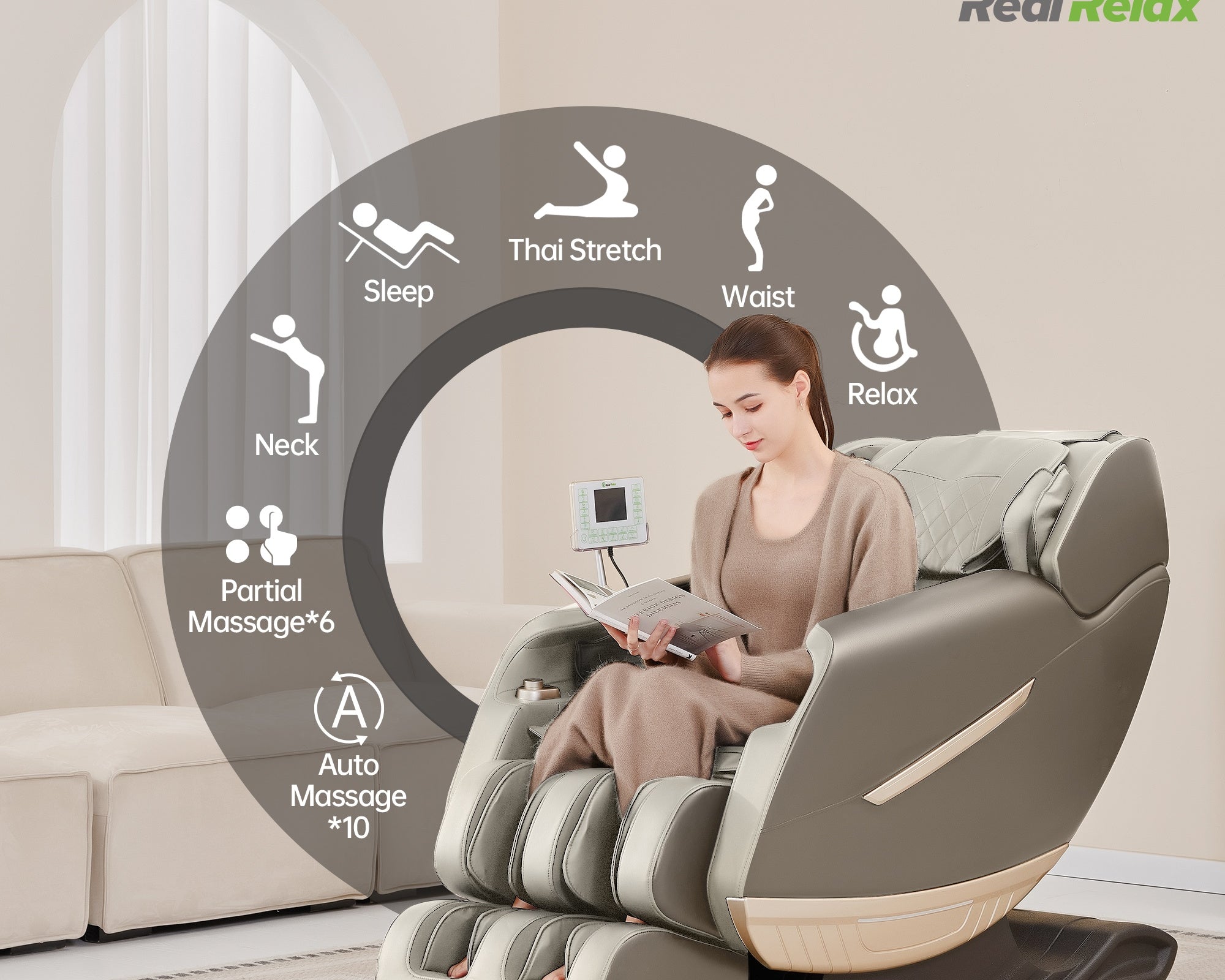 What is 3D massage chair?