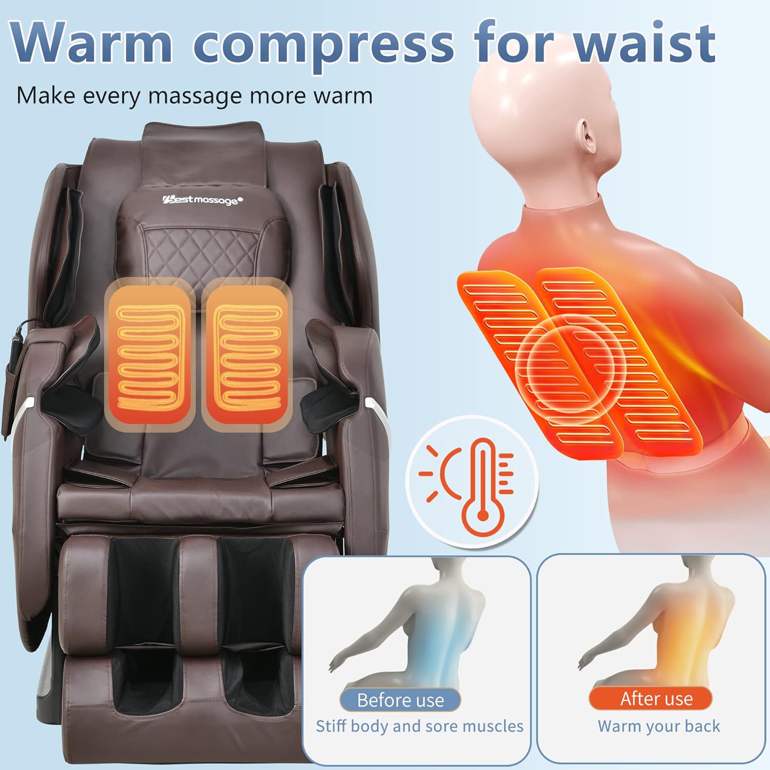 Can a massage chair hurt my back?