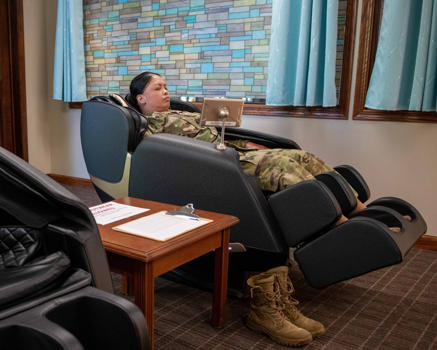 Will the Veterans Affairs (VA) pay for a massage chair?