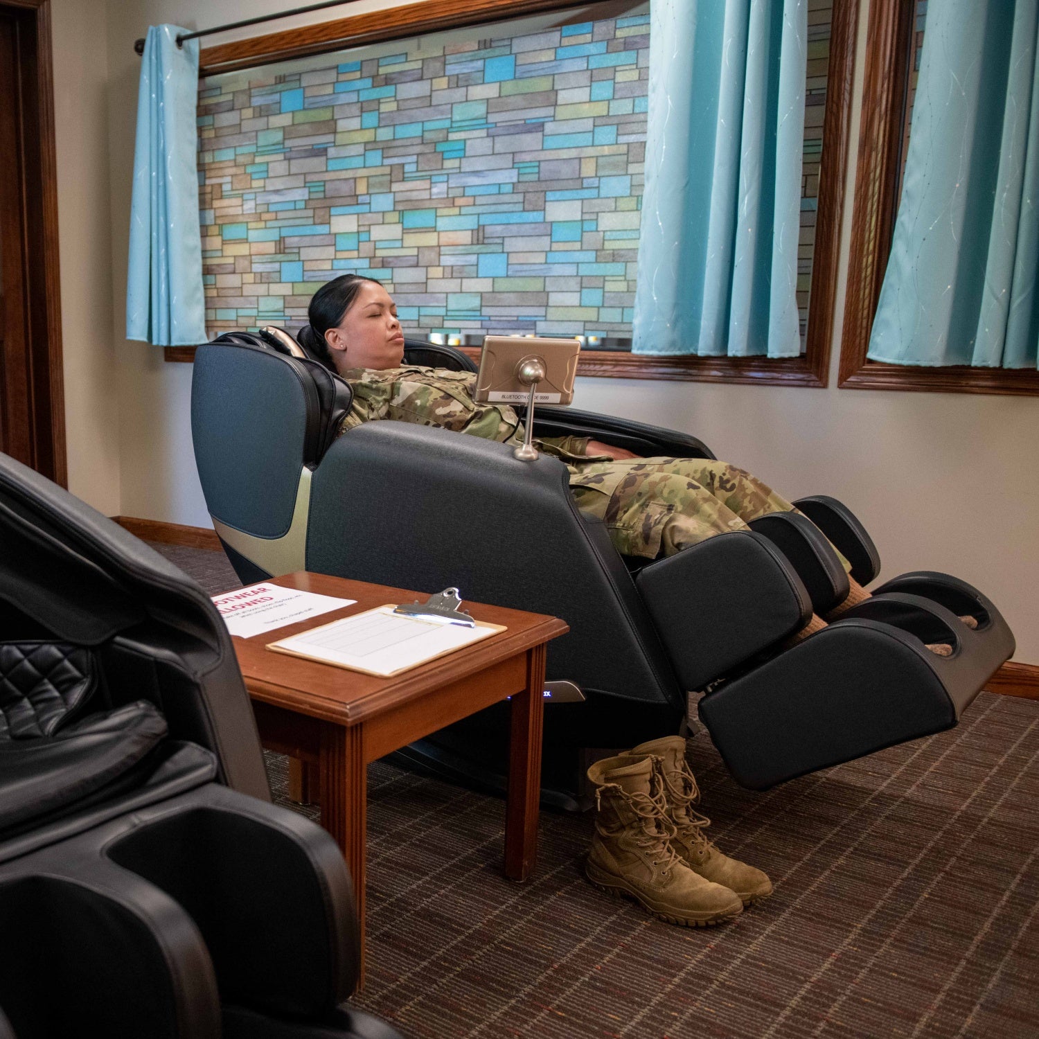 Will the Veterans Affairs (VA) pay for a massage chair?
