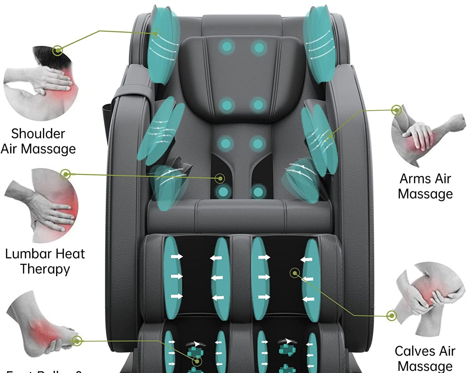 Safety Precautions For Real Relax MM350 Massage Chair