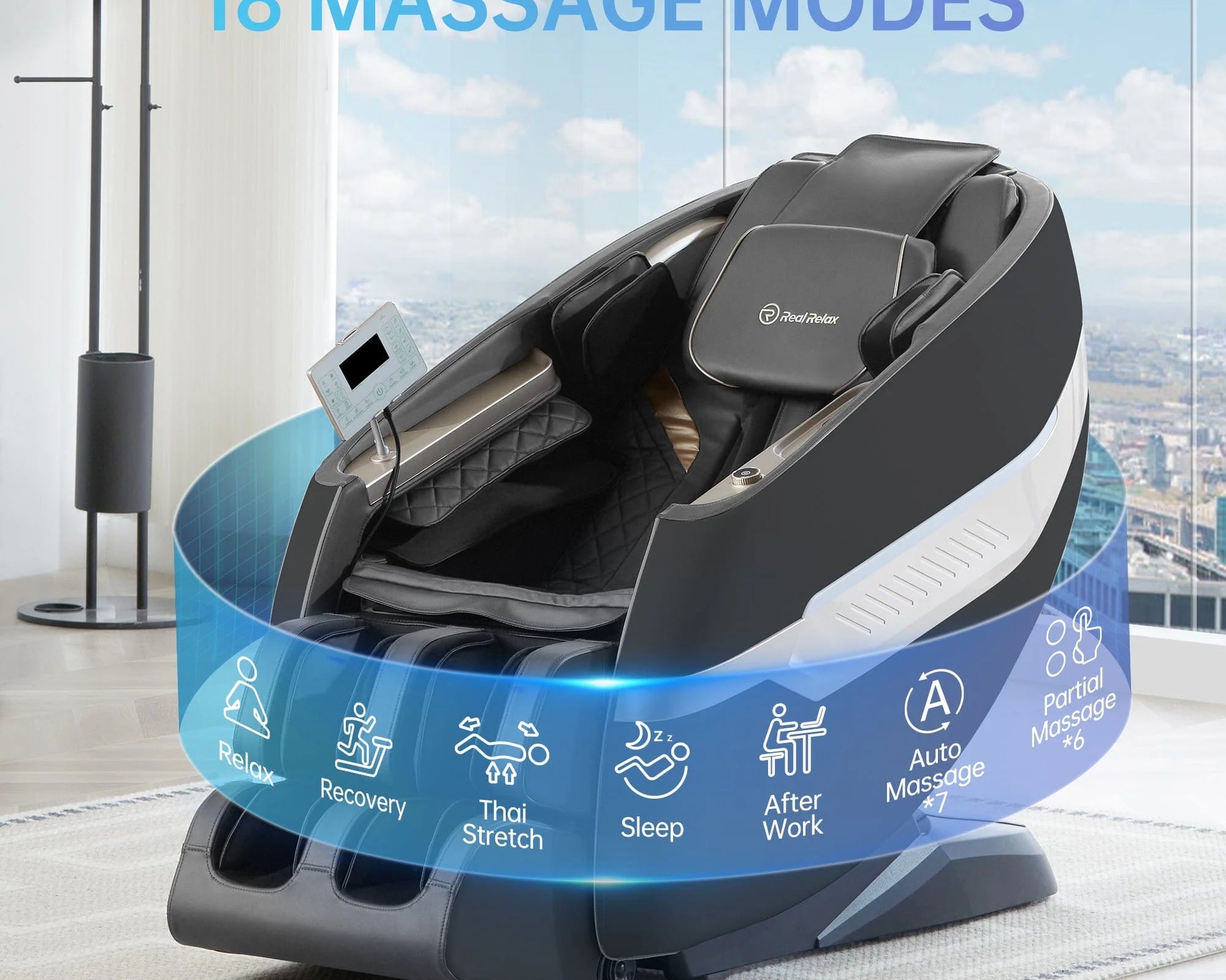 How do I select a right automatic program in massage chairs for my needs?