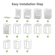 Real Relax Sports&Fitness LM-H02 Real Relax Outdoor Sauna 2 Person Infrared Sauna for Home, 15A Low EMF Far Infrared Sauna Spruce Wood Sauna with 10min Rapid preheating, Bluetooth, LCD Panel