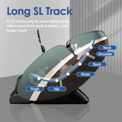 Real Relax Massage Chair Real Relax® PS6500 Massage Chair Brown