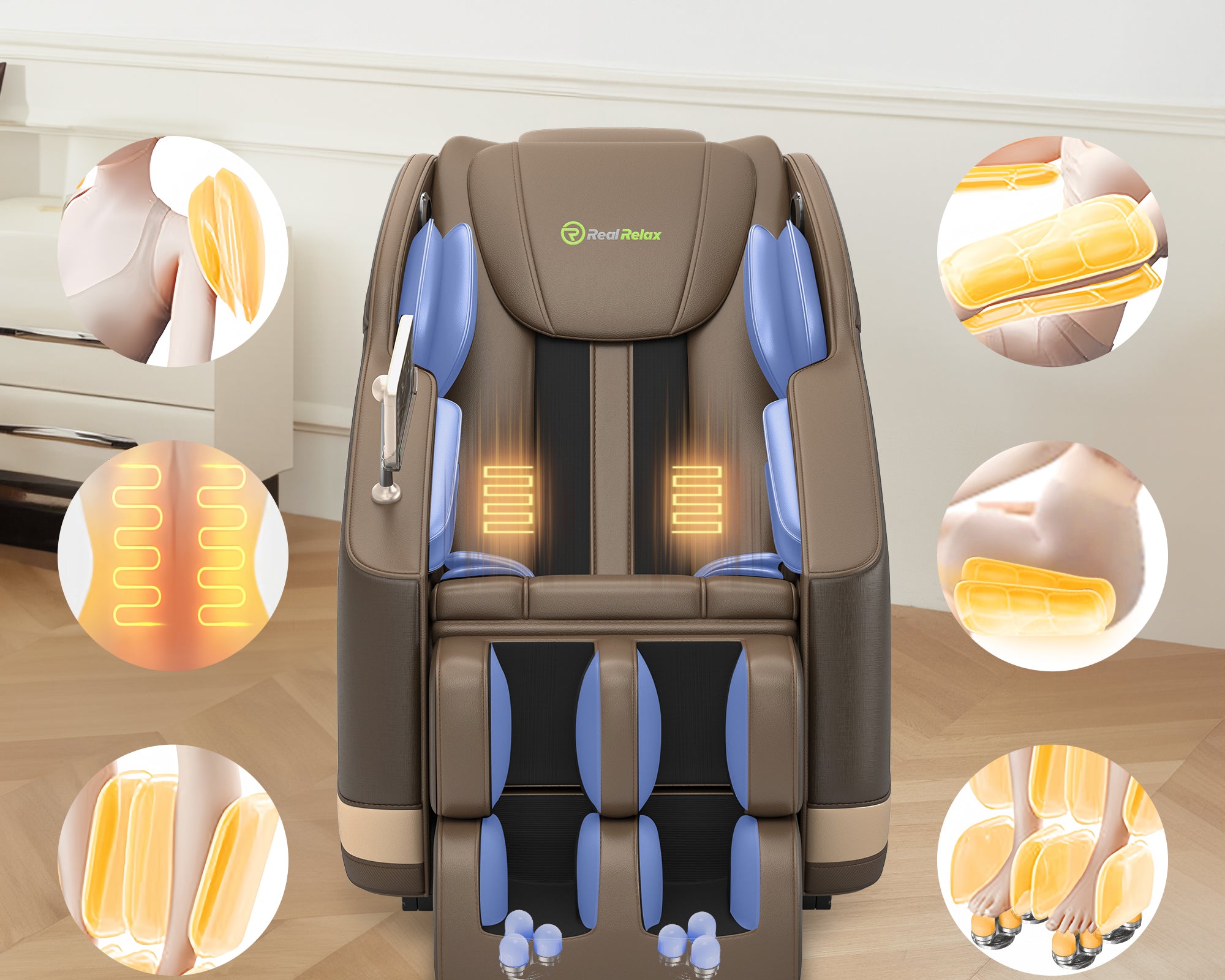 Why are Real Relax heated massage chairs so popular?