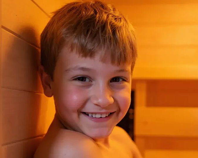 Are infrared saunas safe for kids?