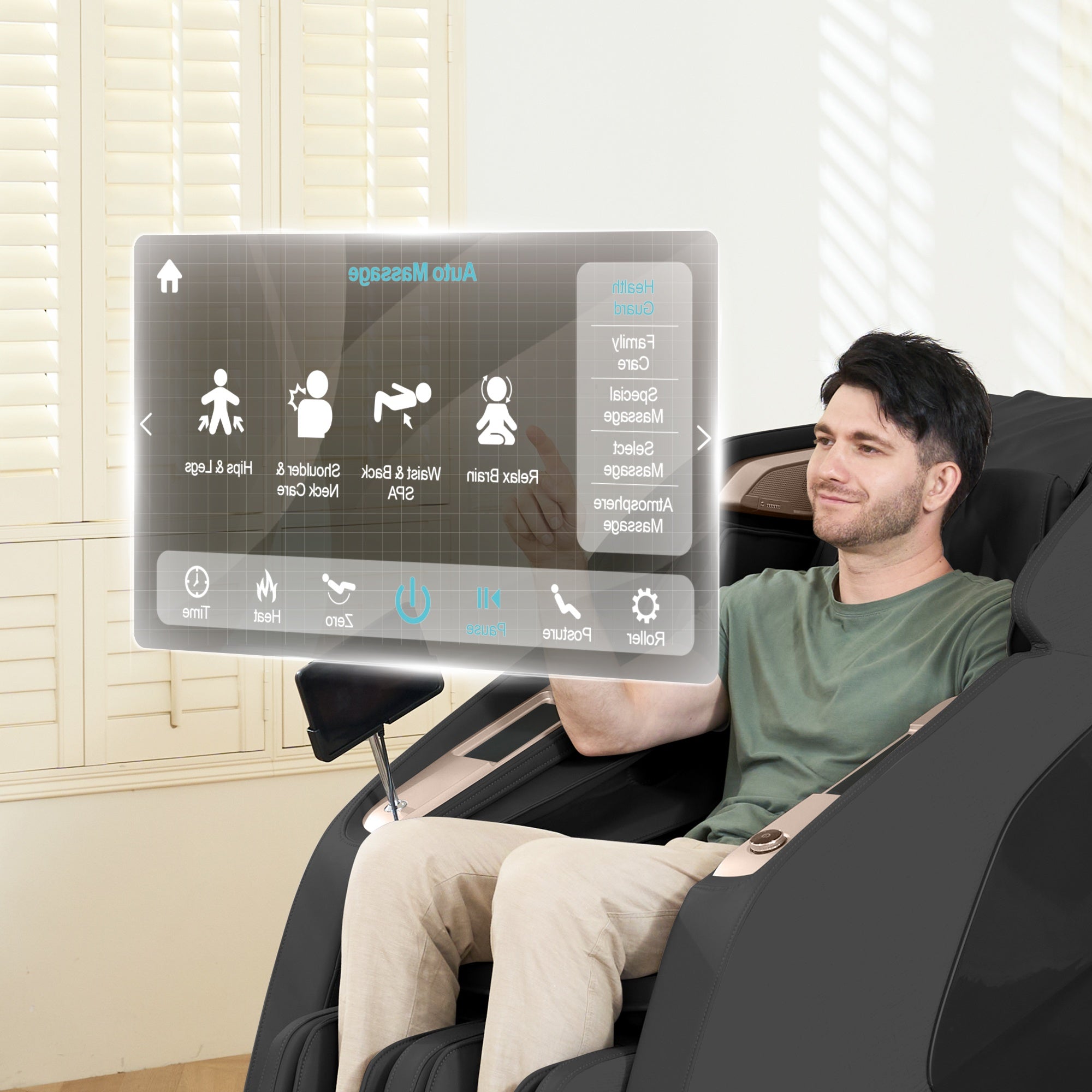 Can AI chairs detect muscle tension without me telling them?