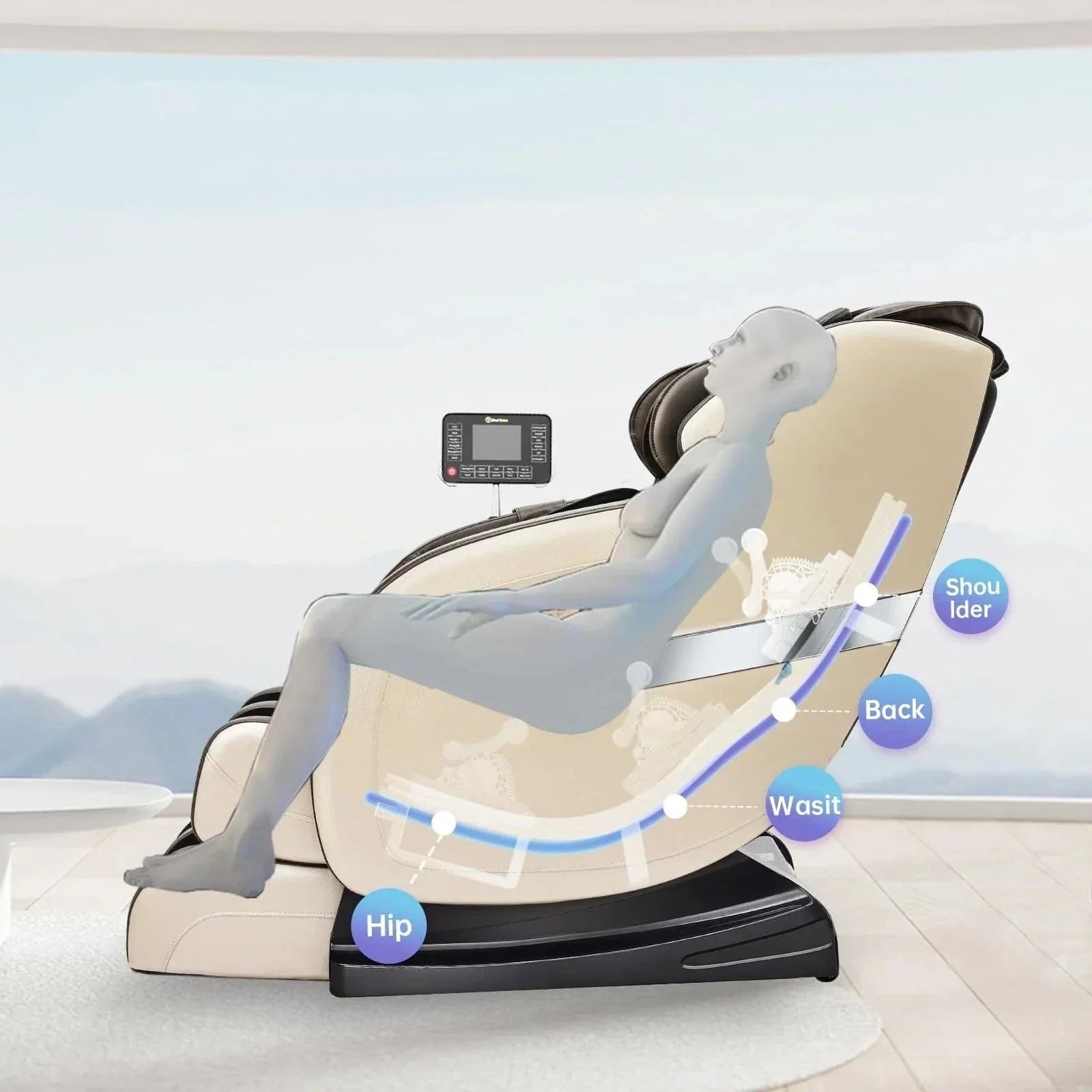 Is it safe to use a massage chair with acute inflammatory conditions?