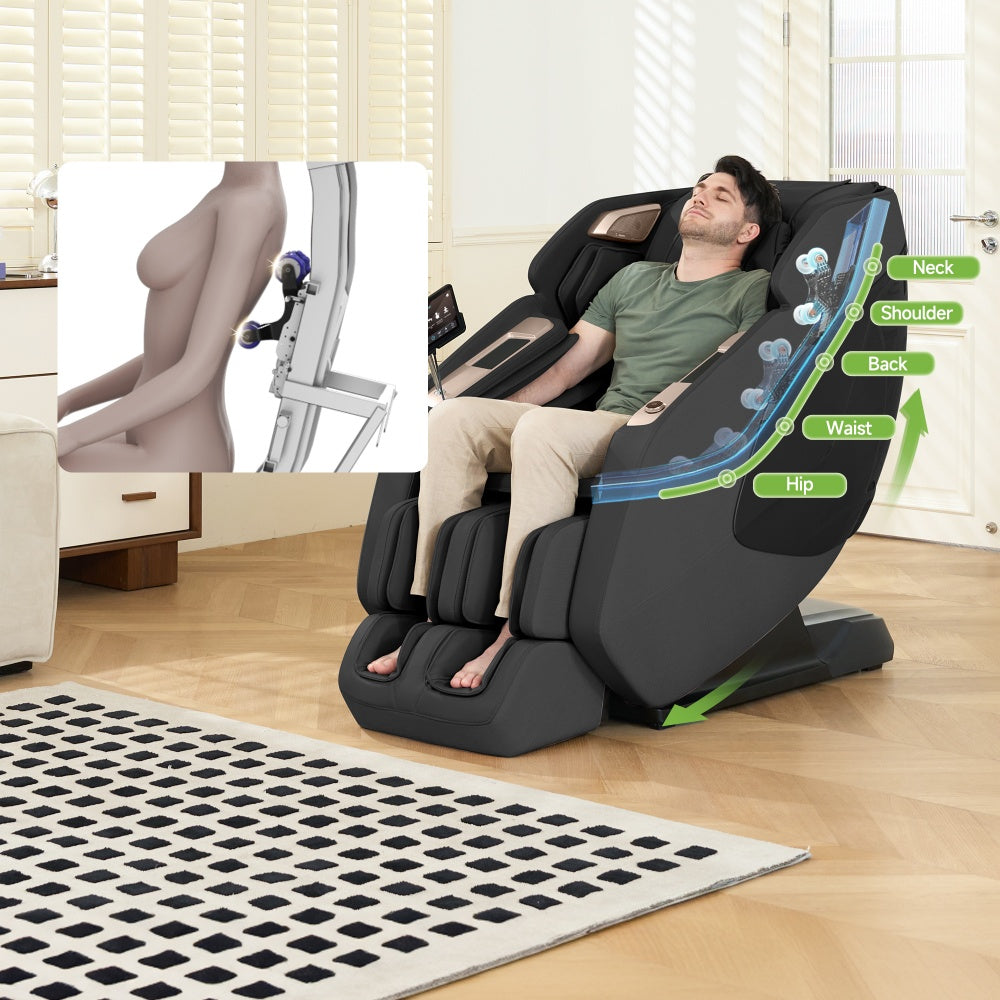 Can massage chairs help with posture correction?