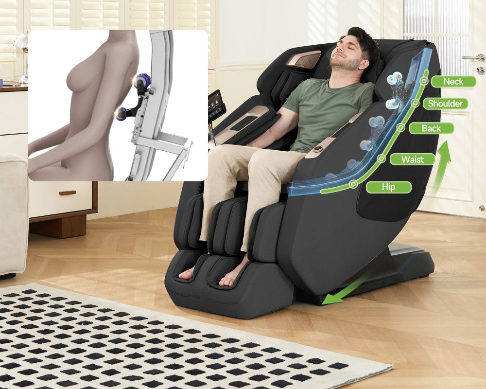 Can massage chairs help with posture correction?