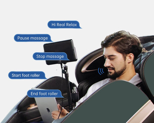 Can you tell me more about smart features in AI massage chairs?