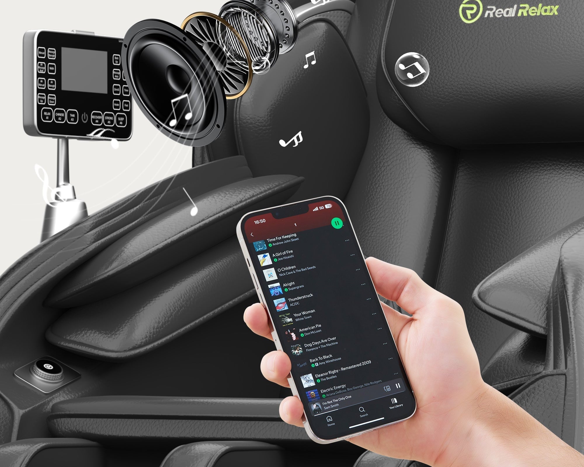How Real Relax Favor-06 Massage Chair Helps Relieve Stress and Anxiety