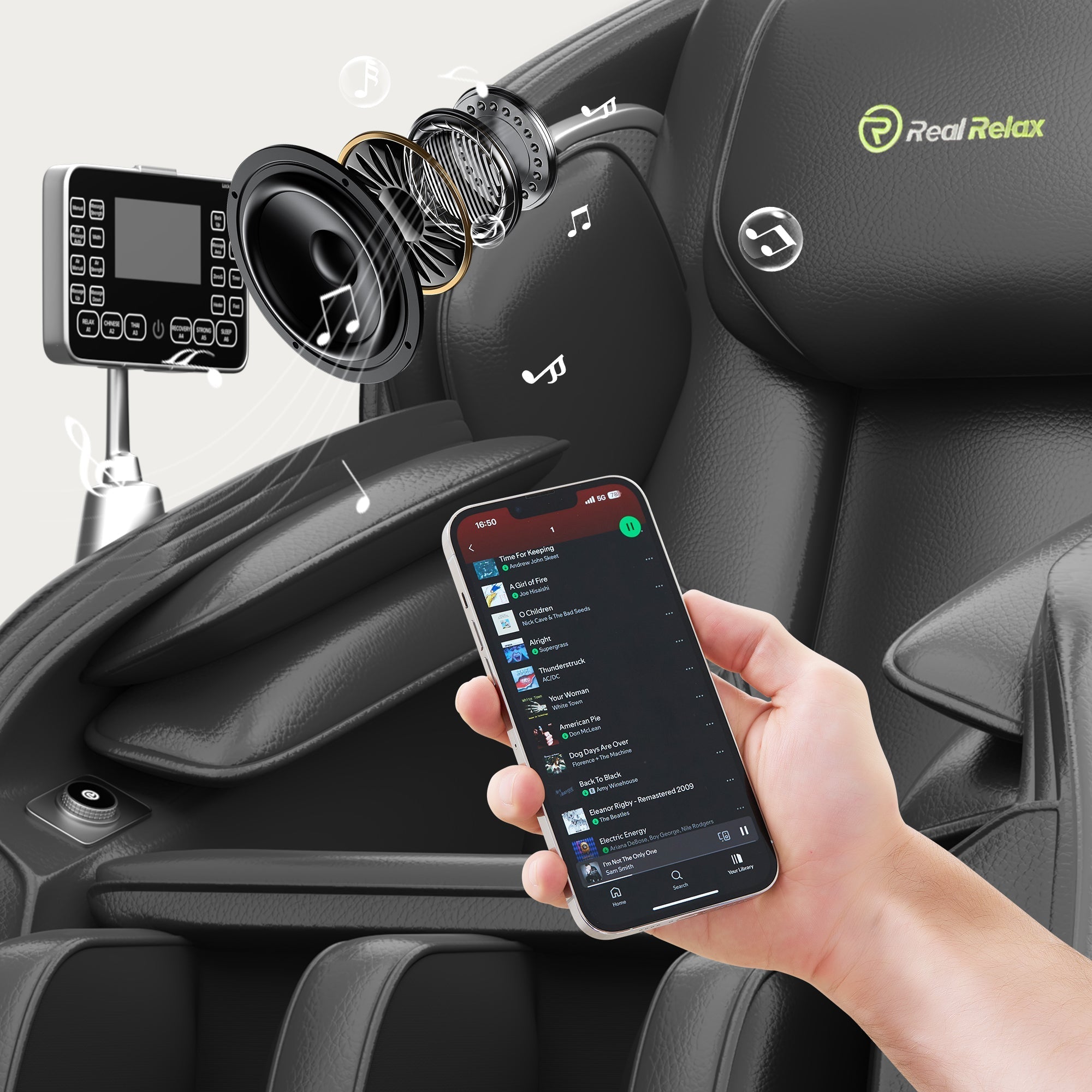 How Real Relax Favor-06 Massage Chair Helps Relieve Stress and Anxiety