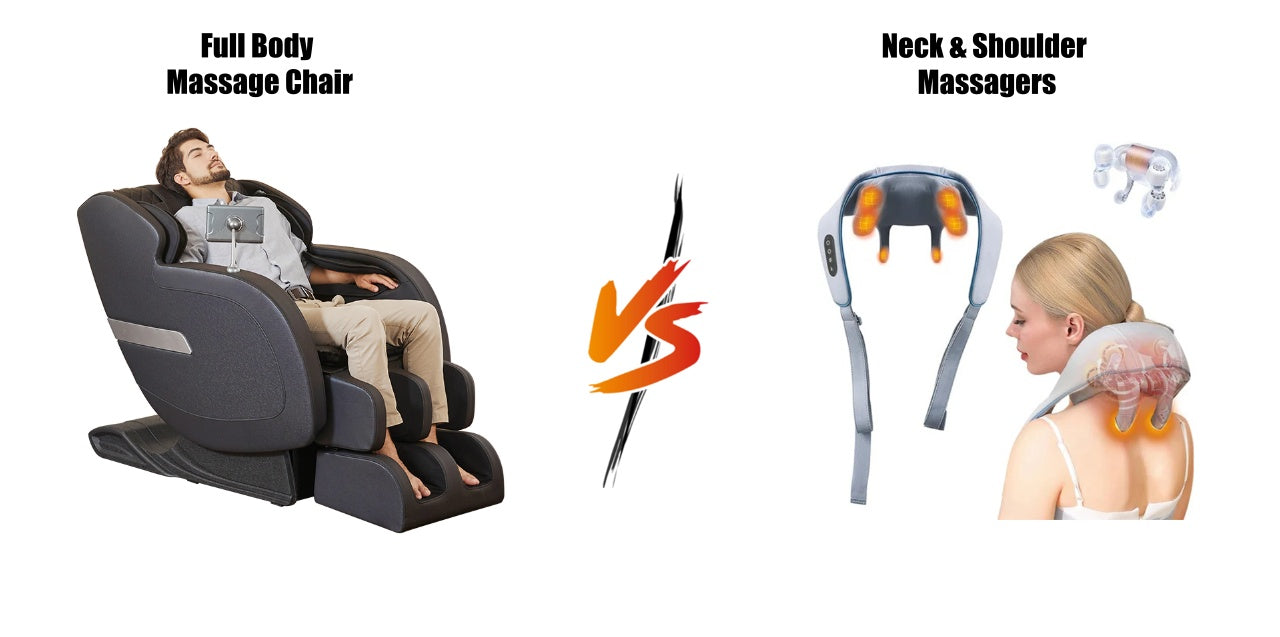 Full Body Massage Chair vs. Neck & Shoulder Massagers