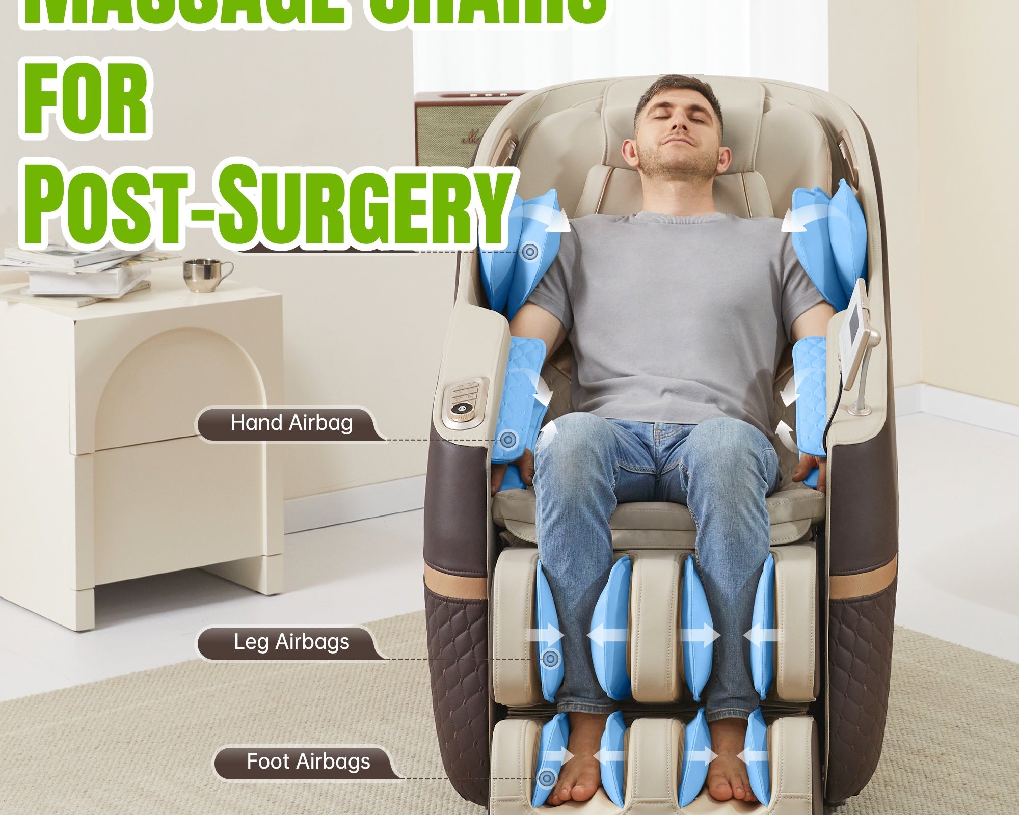How Massage Chairs Aid in Post-Surgery Rehabilitation?