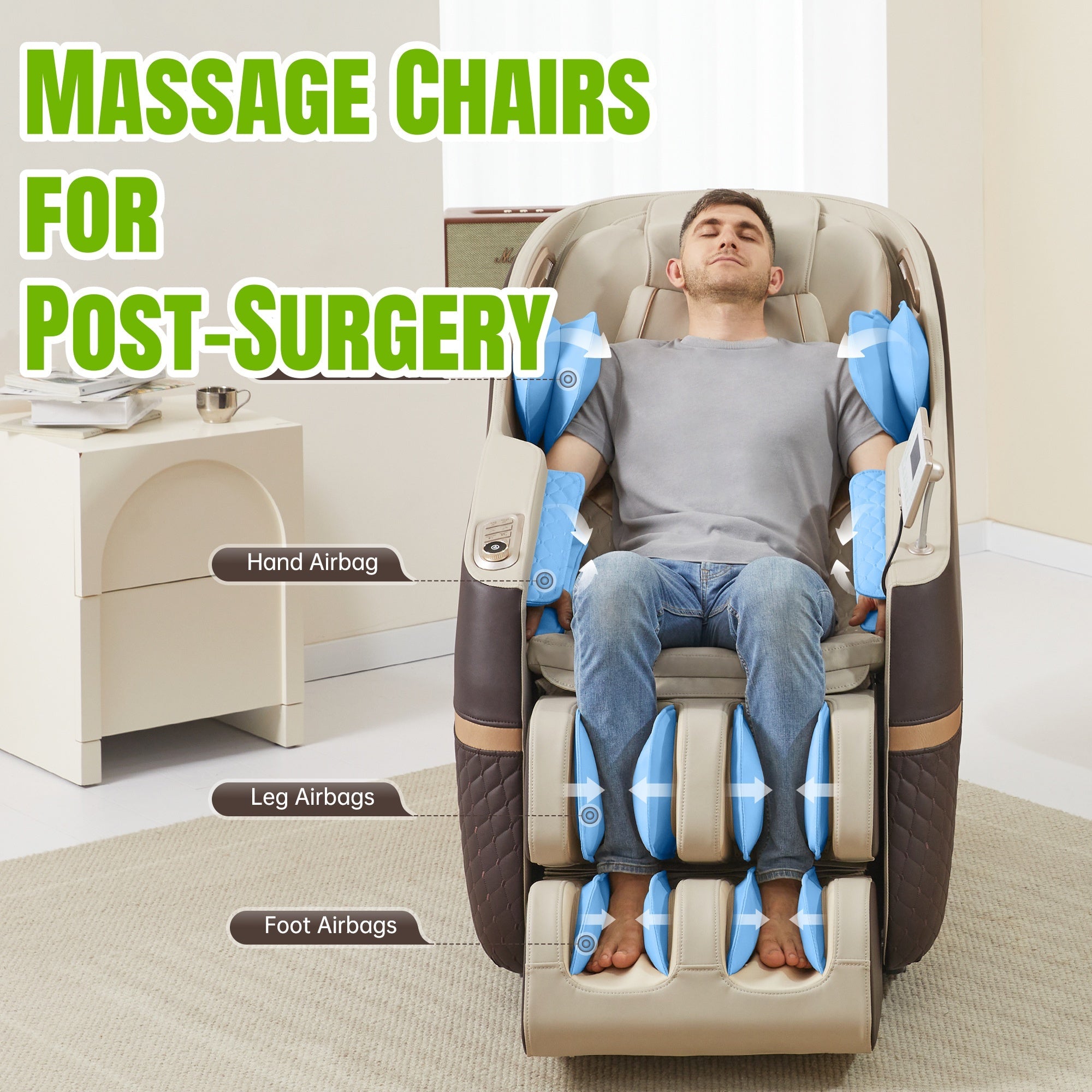 How Massage Chairs Aid in Post-Surgery Rehabilitation?