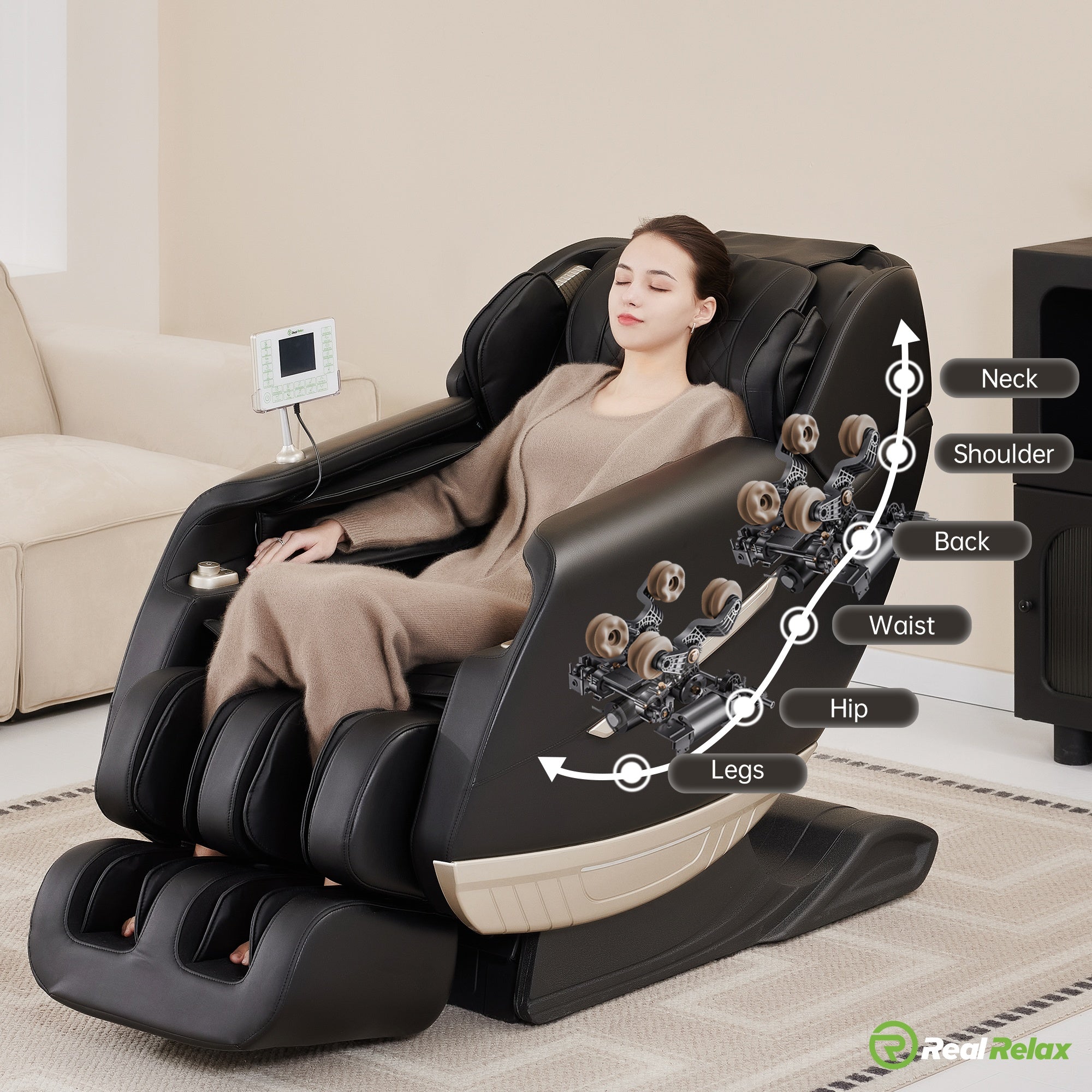 How are massage chairs made?