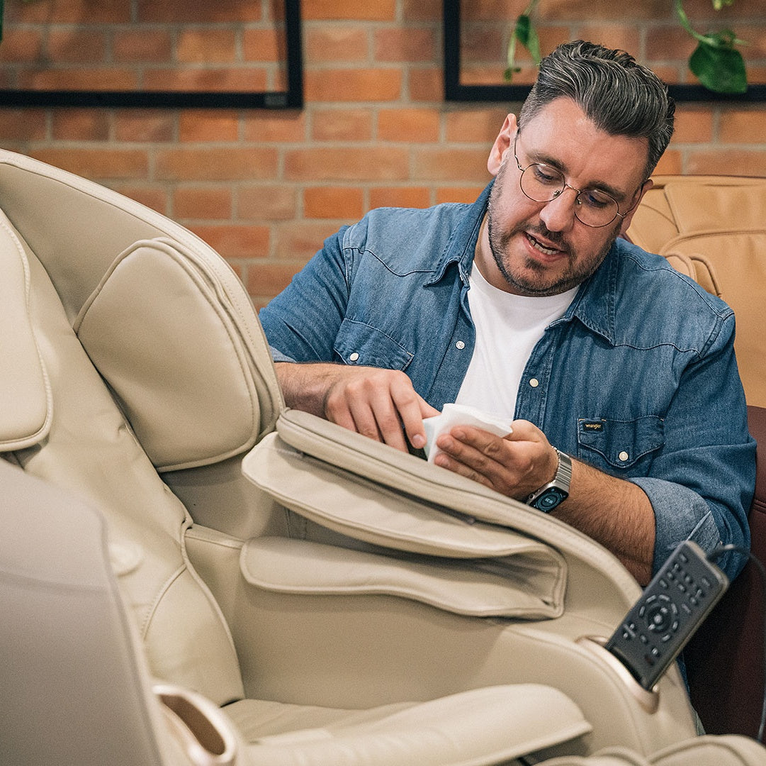How to properly disassemble a massage chair for easier transport?