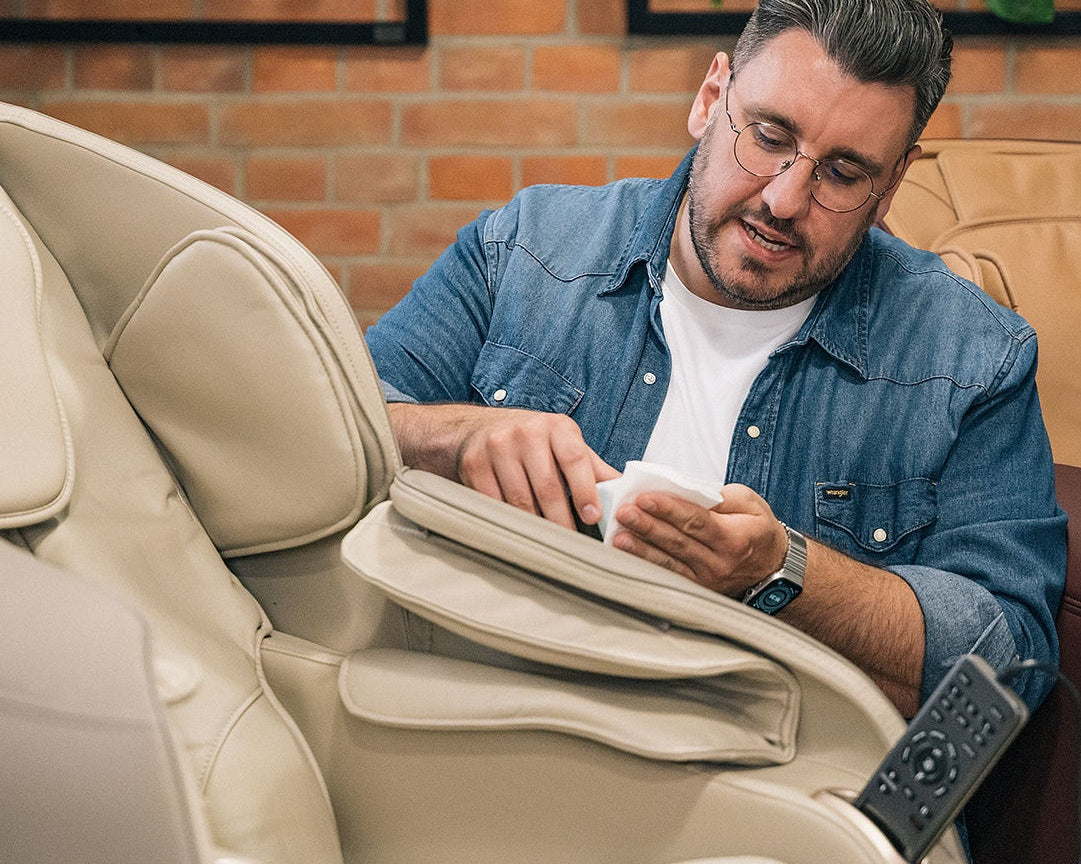 How to properly disassemble a massage chair for easier transport?
