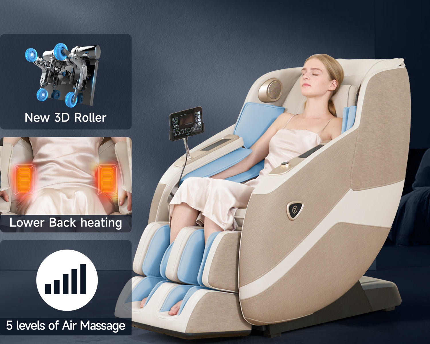 How much electricity does a massage chair use?