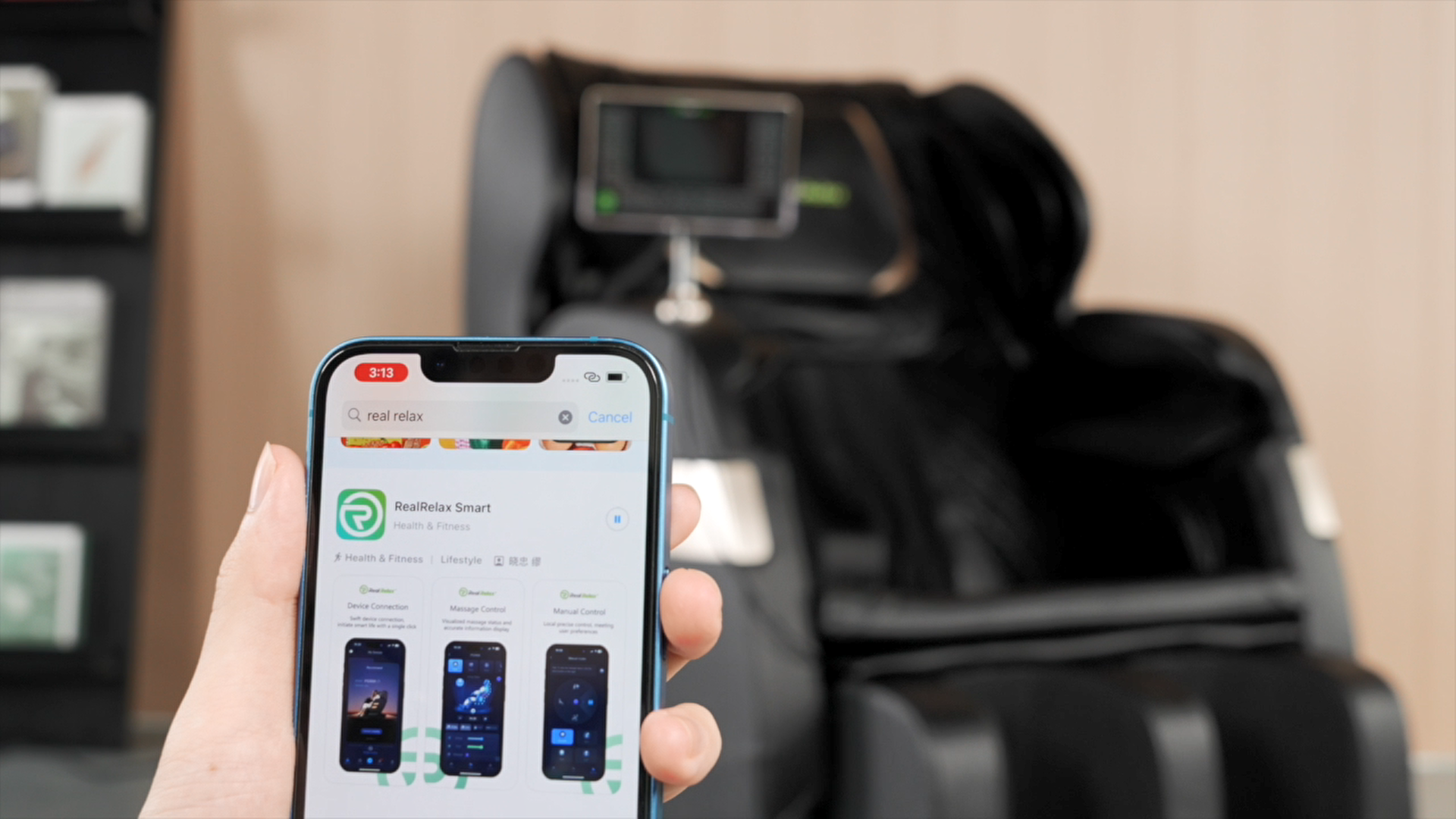 How to Download App and Connect to Favor-03 ADV Massage Chair