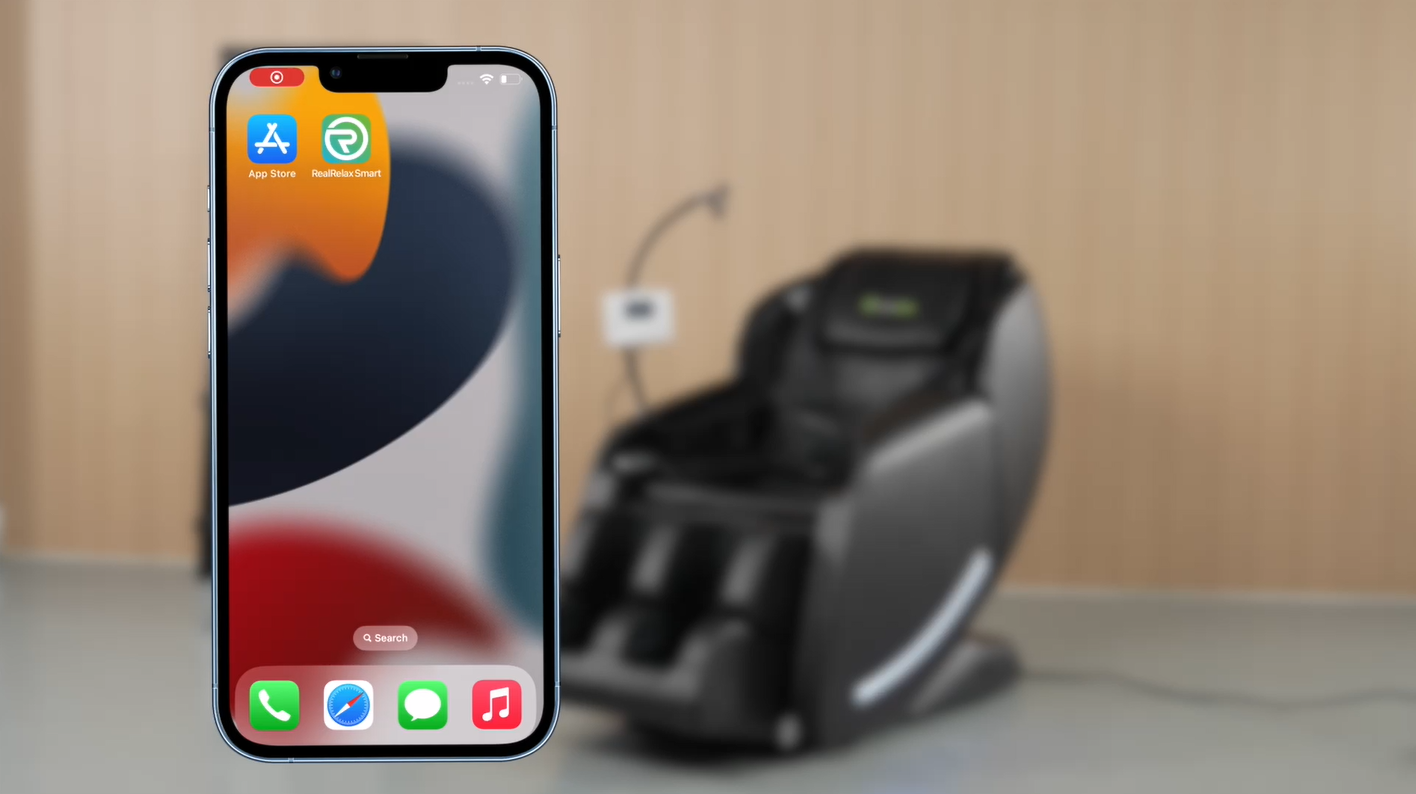 How to Install App and Control Real Relax Massage Chair (Upgraded Favor 06)