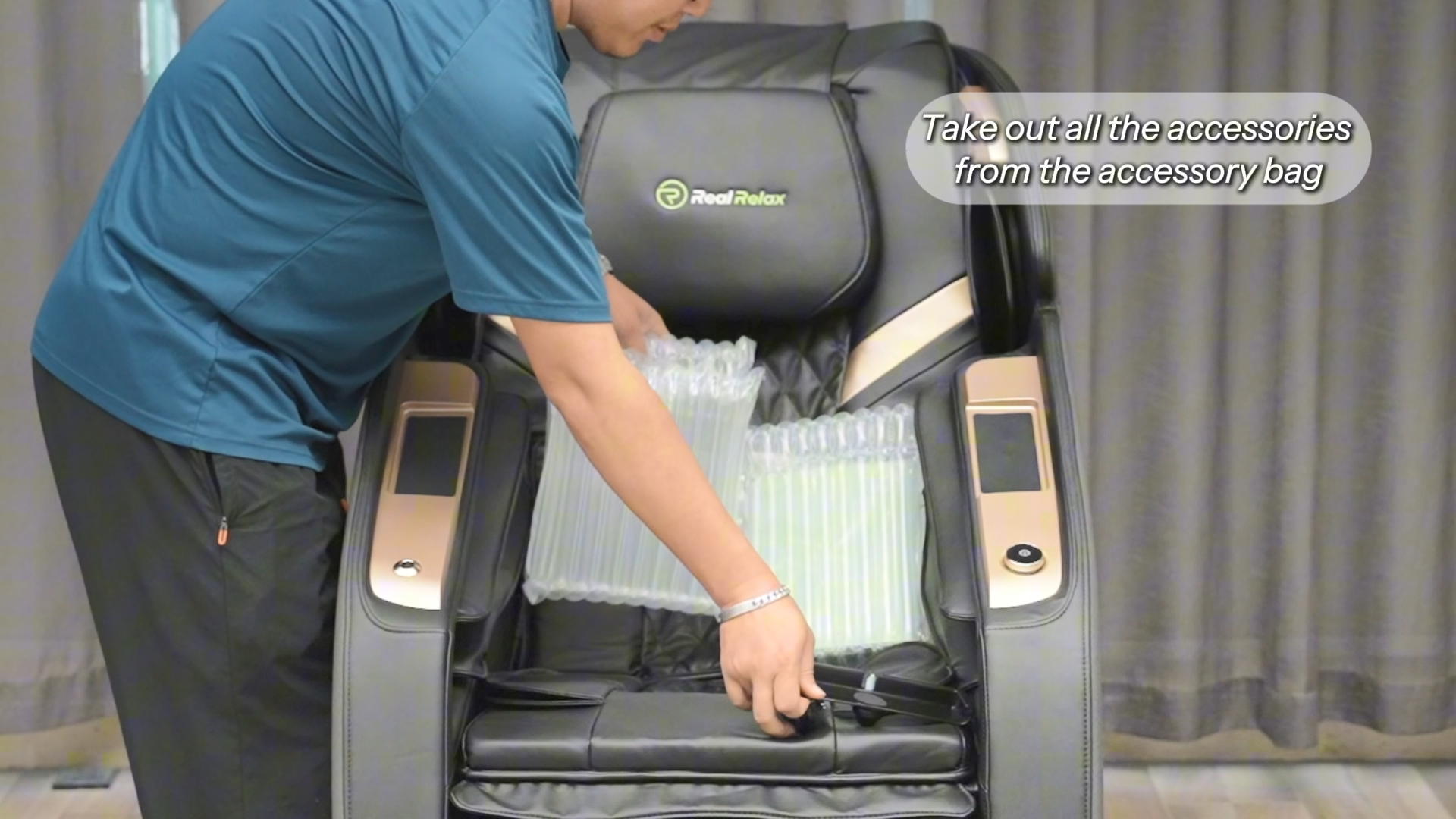 How to Install Real Relax PS5200 Massage Chair