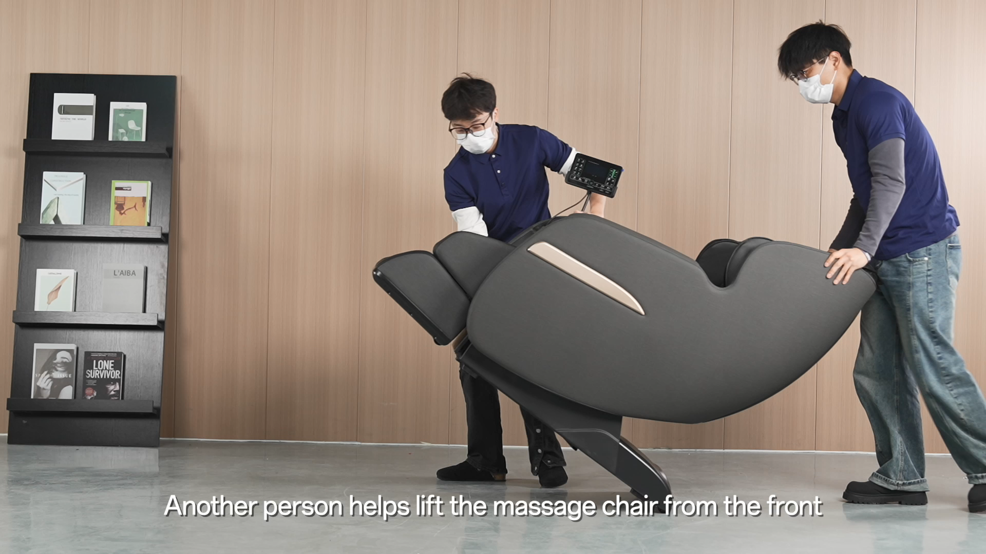 How to Move Upgraded Real Relax Favor 03 Massage Chair