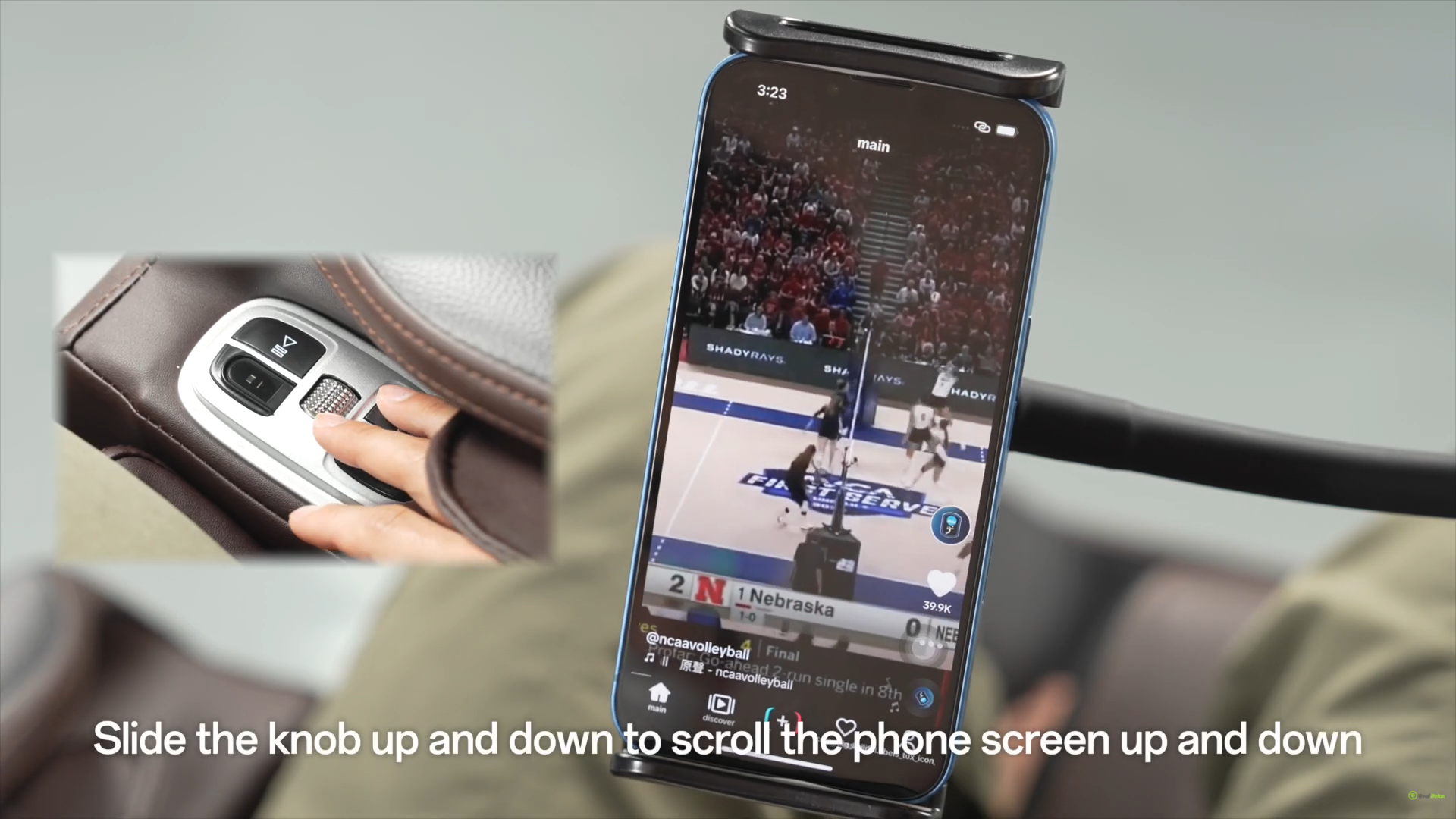 Favor-06: How to Use the Knob Switch to Control Phone & Tablet Scrolling