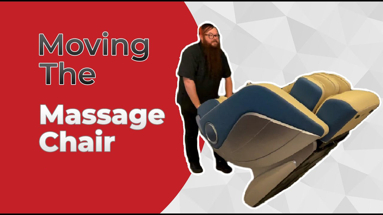 How to move a massage chair upstairs?