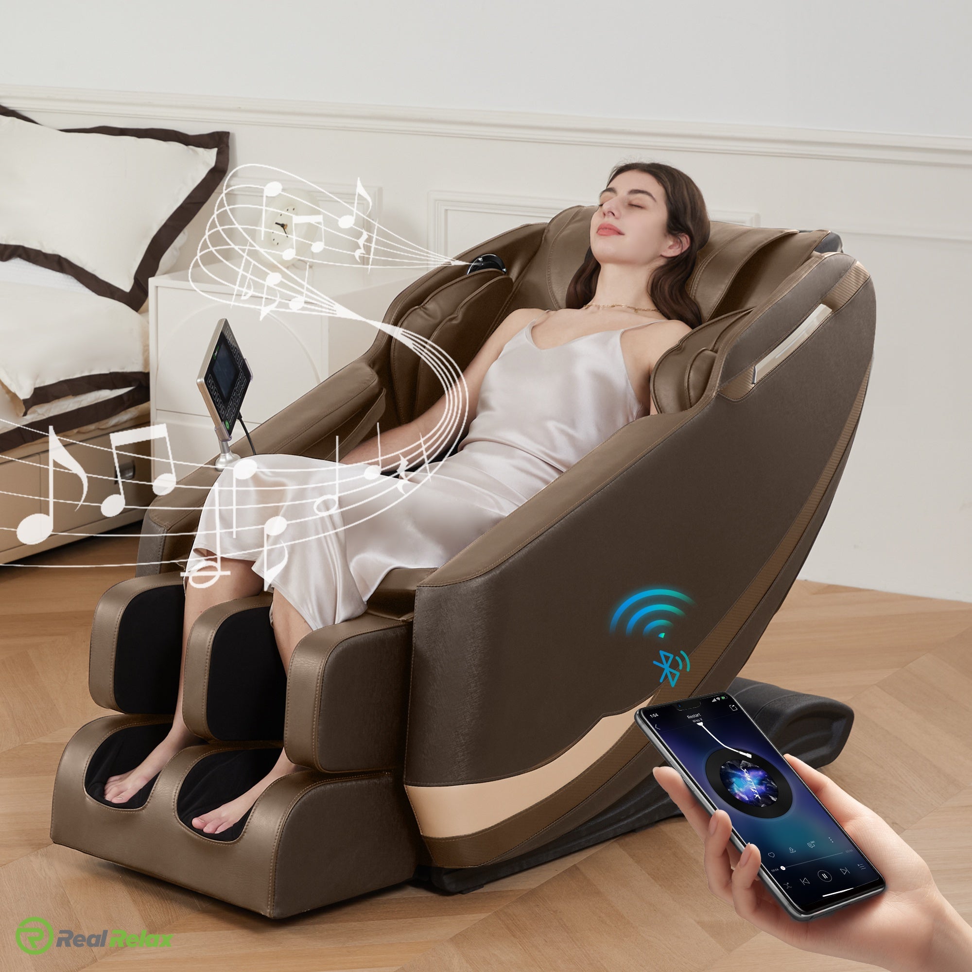 How to make massage chair a surprise for Galentine's Day?