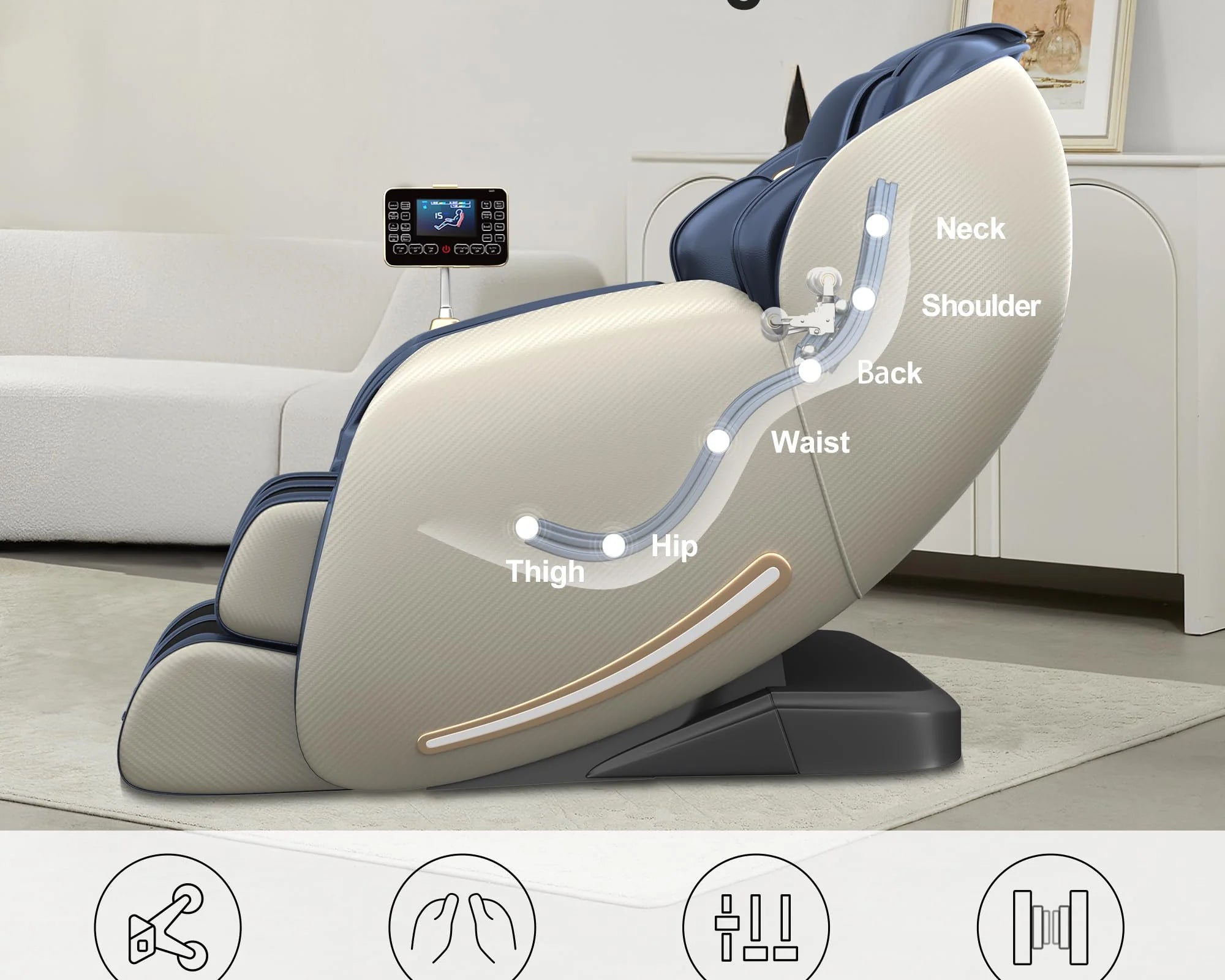 Main Differences Between S Track L Track SL Track Massage Chairs