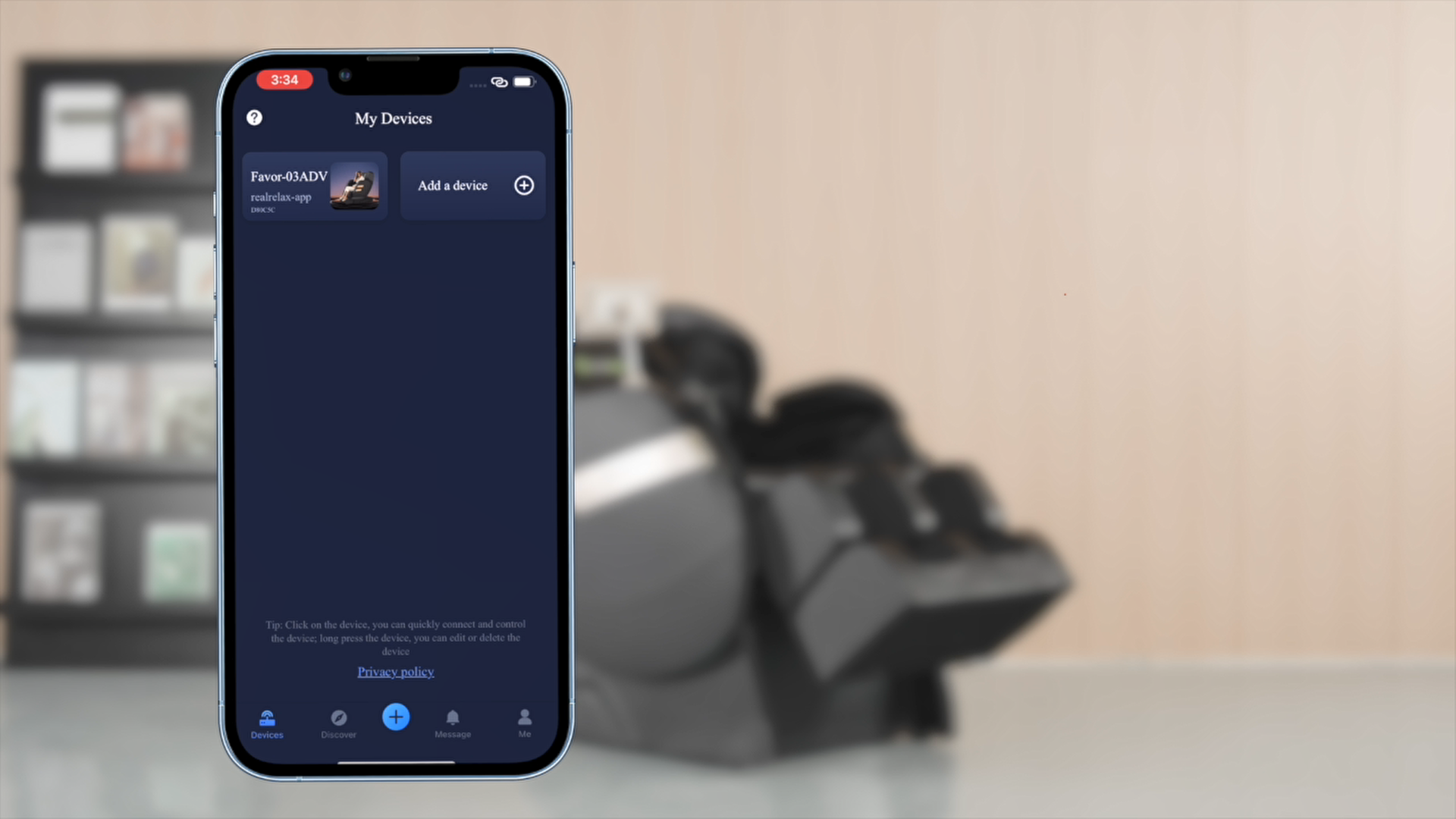 App Control Tutorial for Real Relax Favor-03 ADV Massage Chair