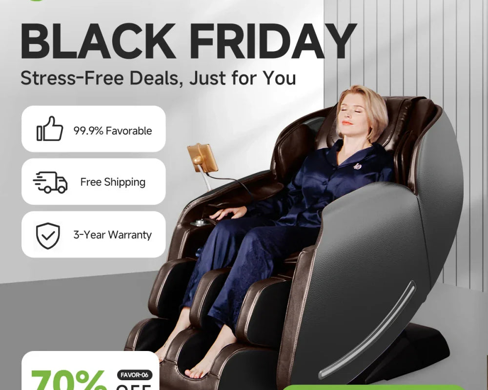 Real Relax Massage Chair Black Friday Deal 2025 Coming Soon