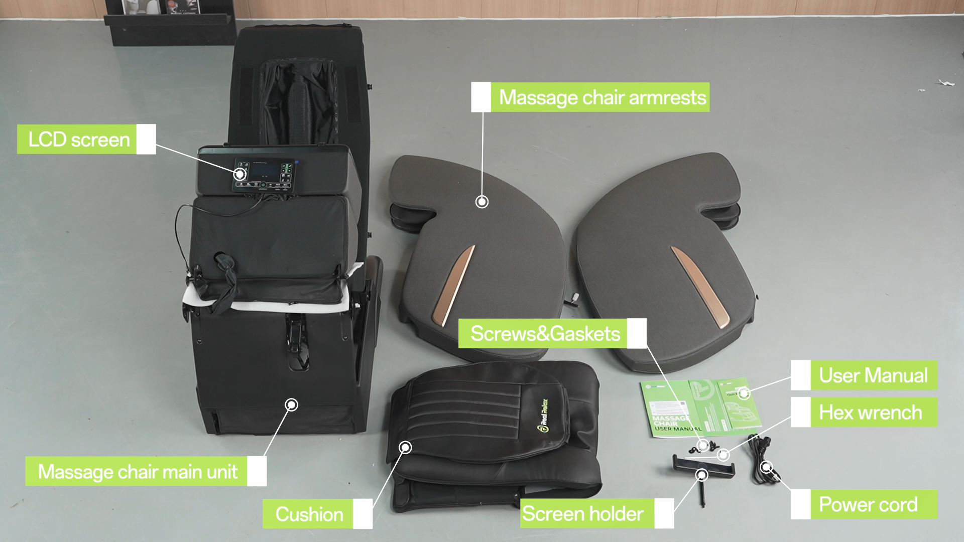 Unboxing and Installation of Upgraded Real Relax Favor-03 Massage Chair