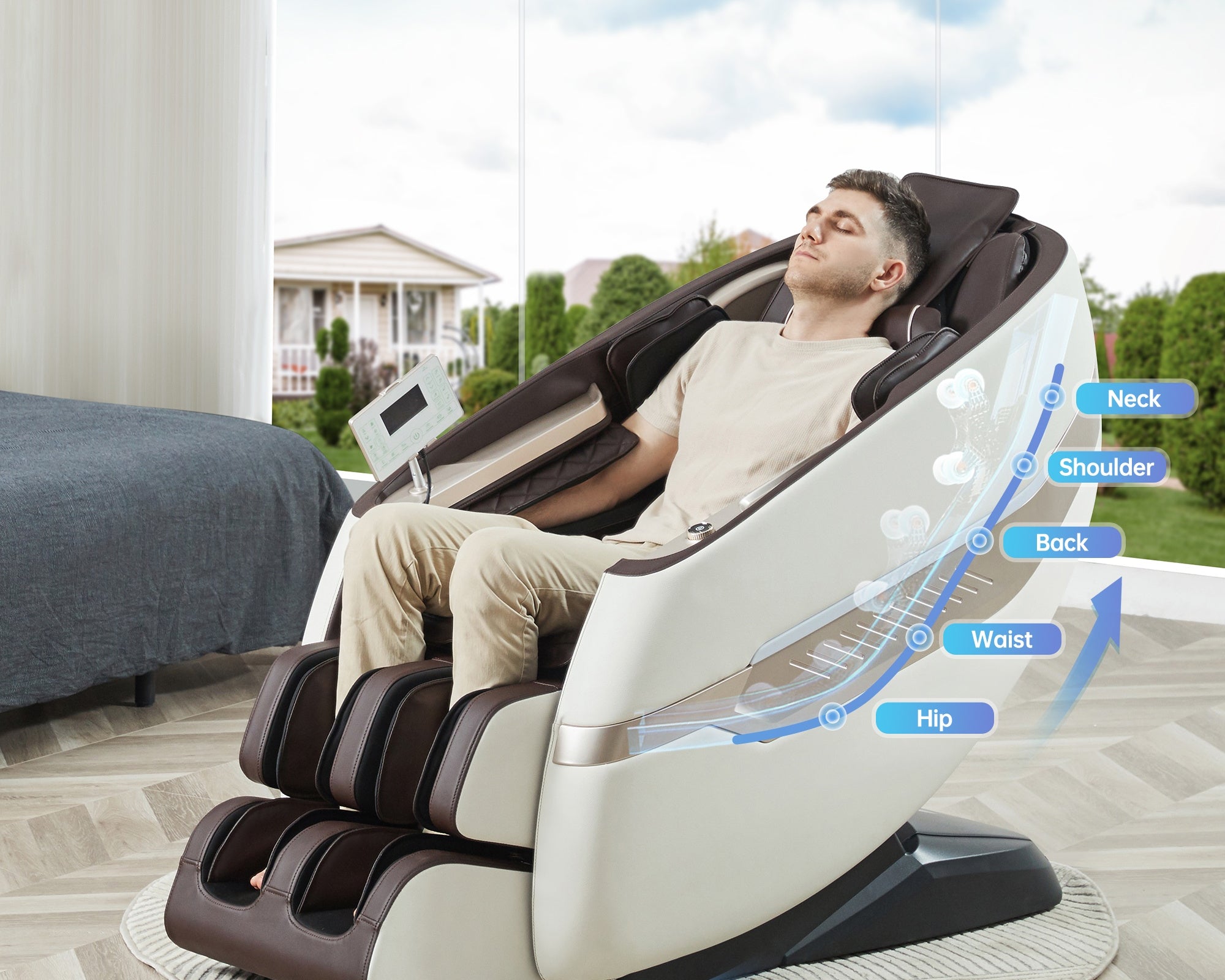 What can 3D massage chairs do?
