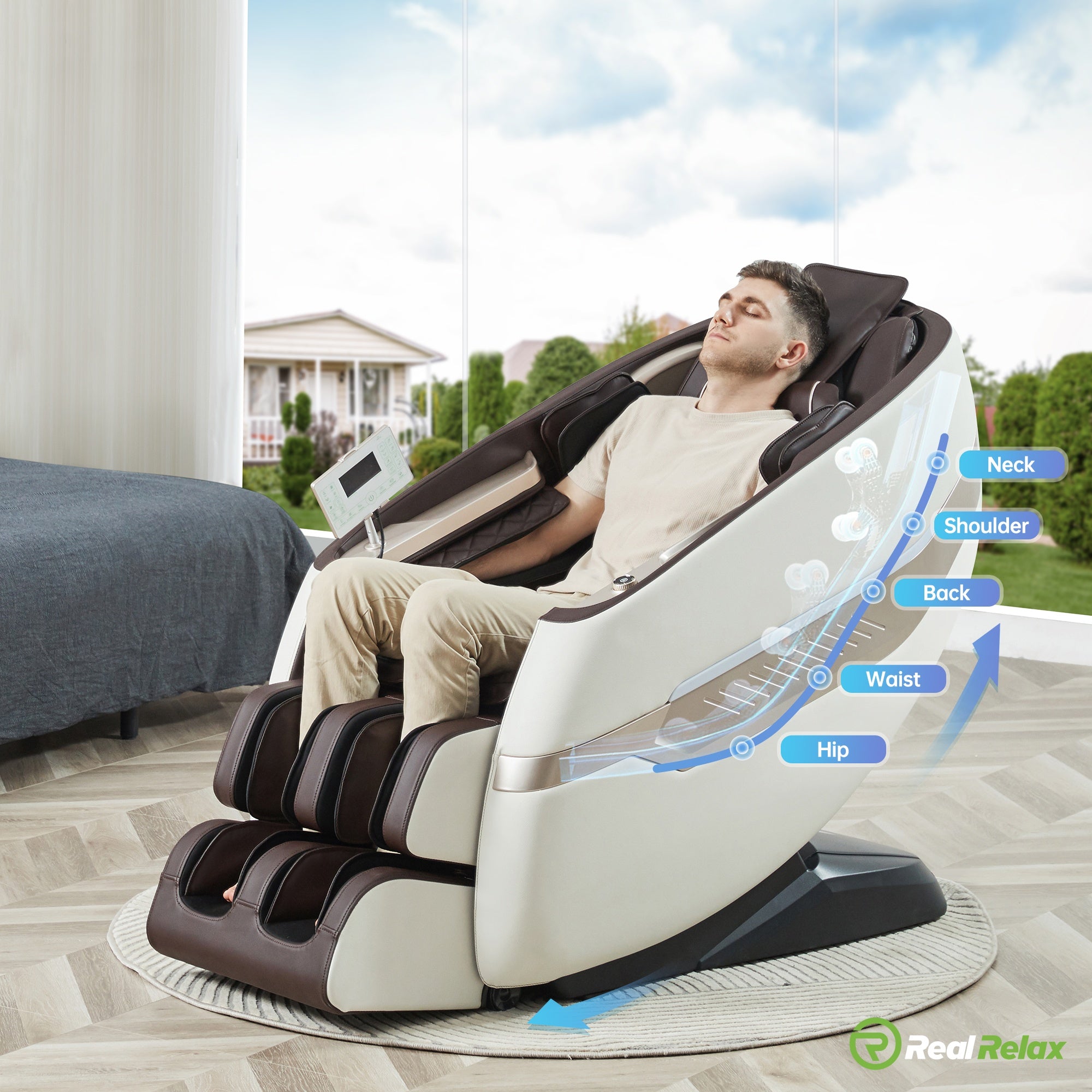 What can 3D massage chairs do?