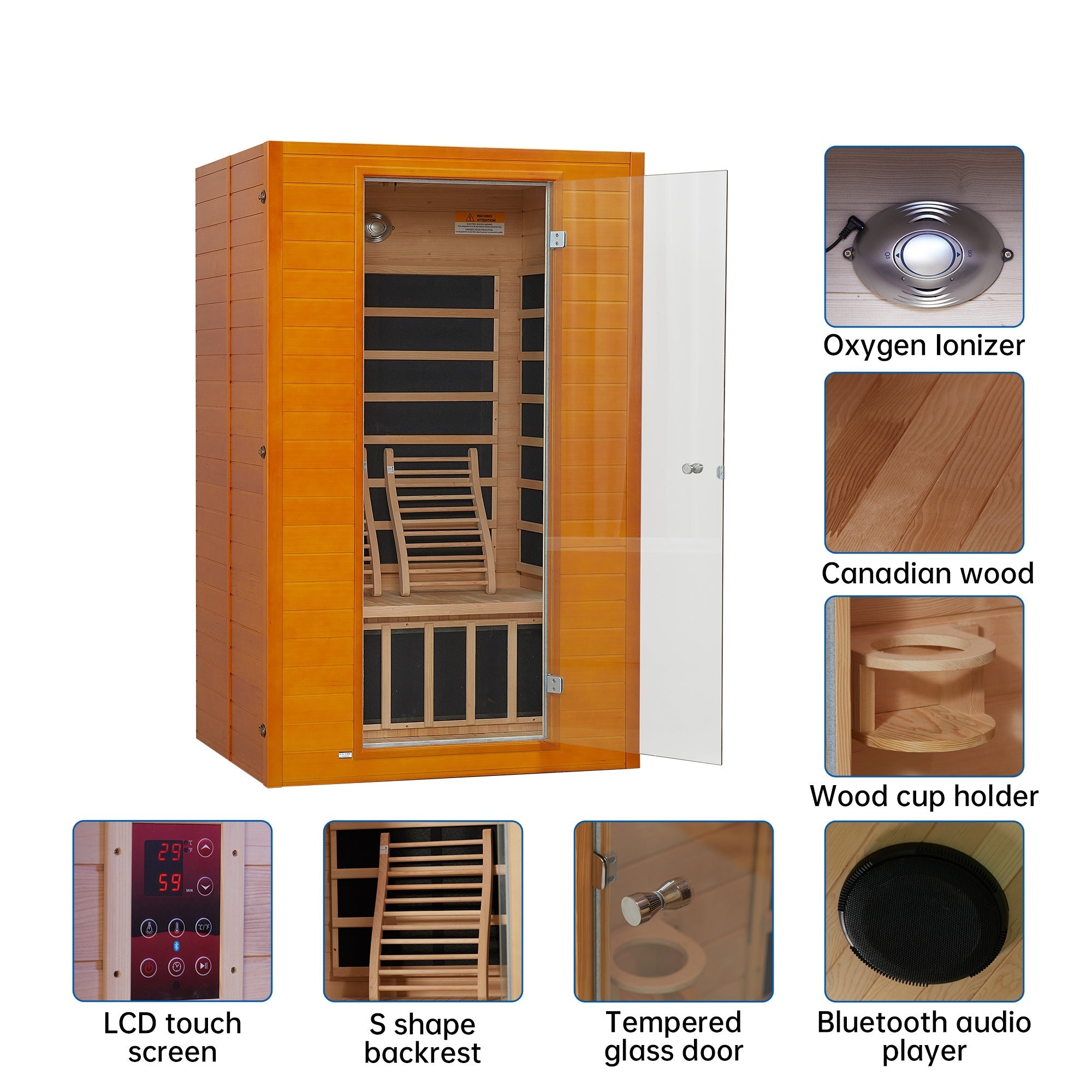 What makes the best at home sauna?