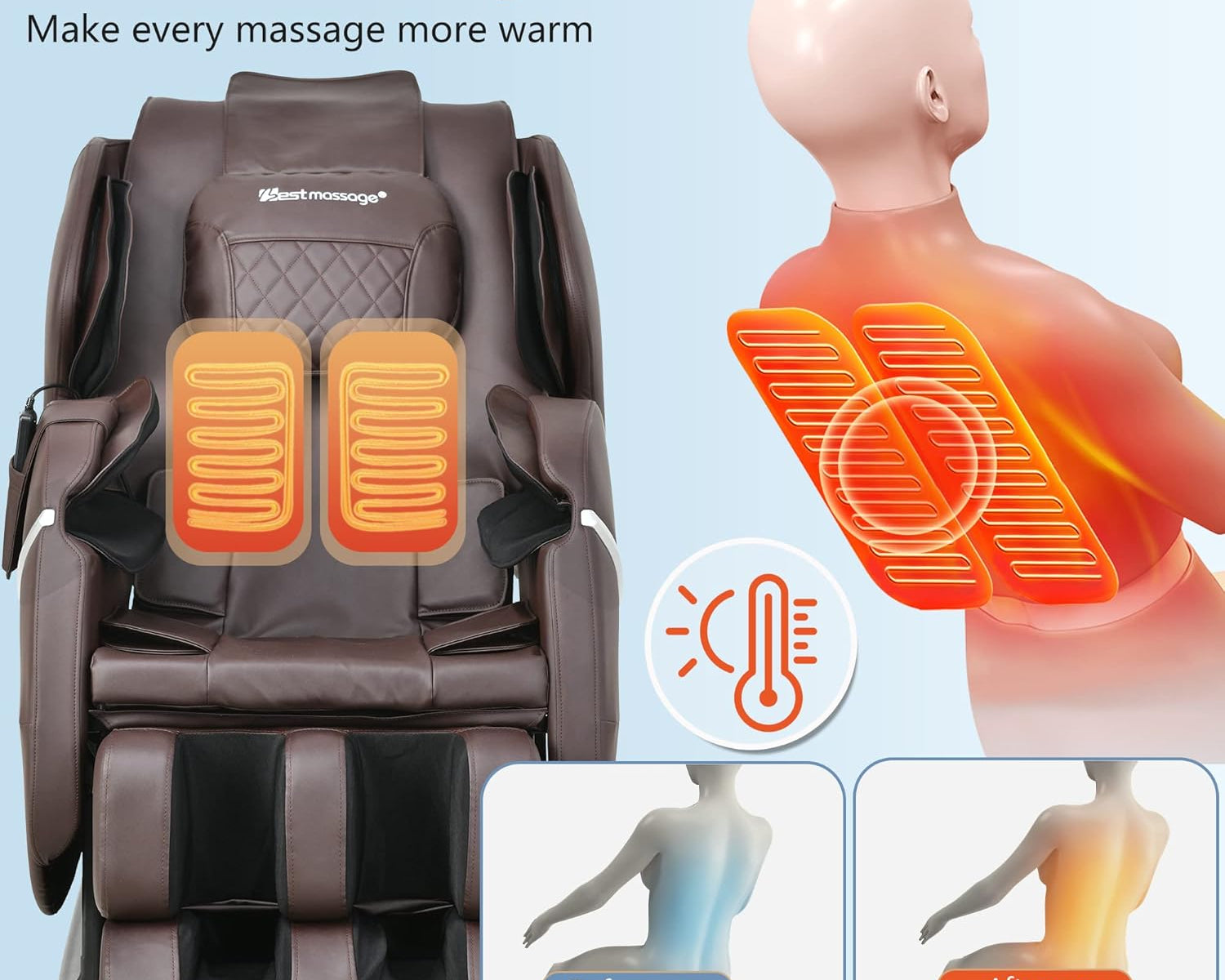 Can a massage chair hurt my back?