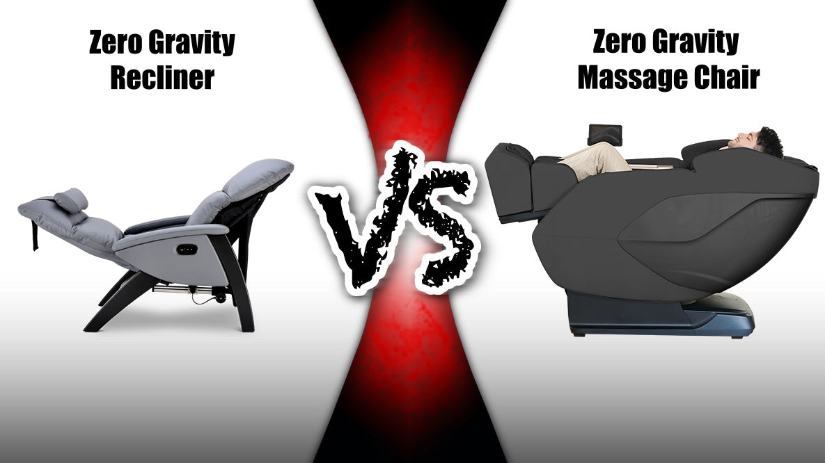 Zero Gravity Massage Chair vs. Zero Gravity Recliner