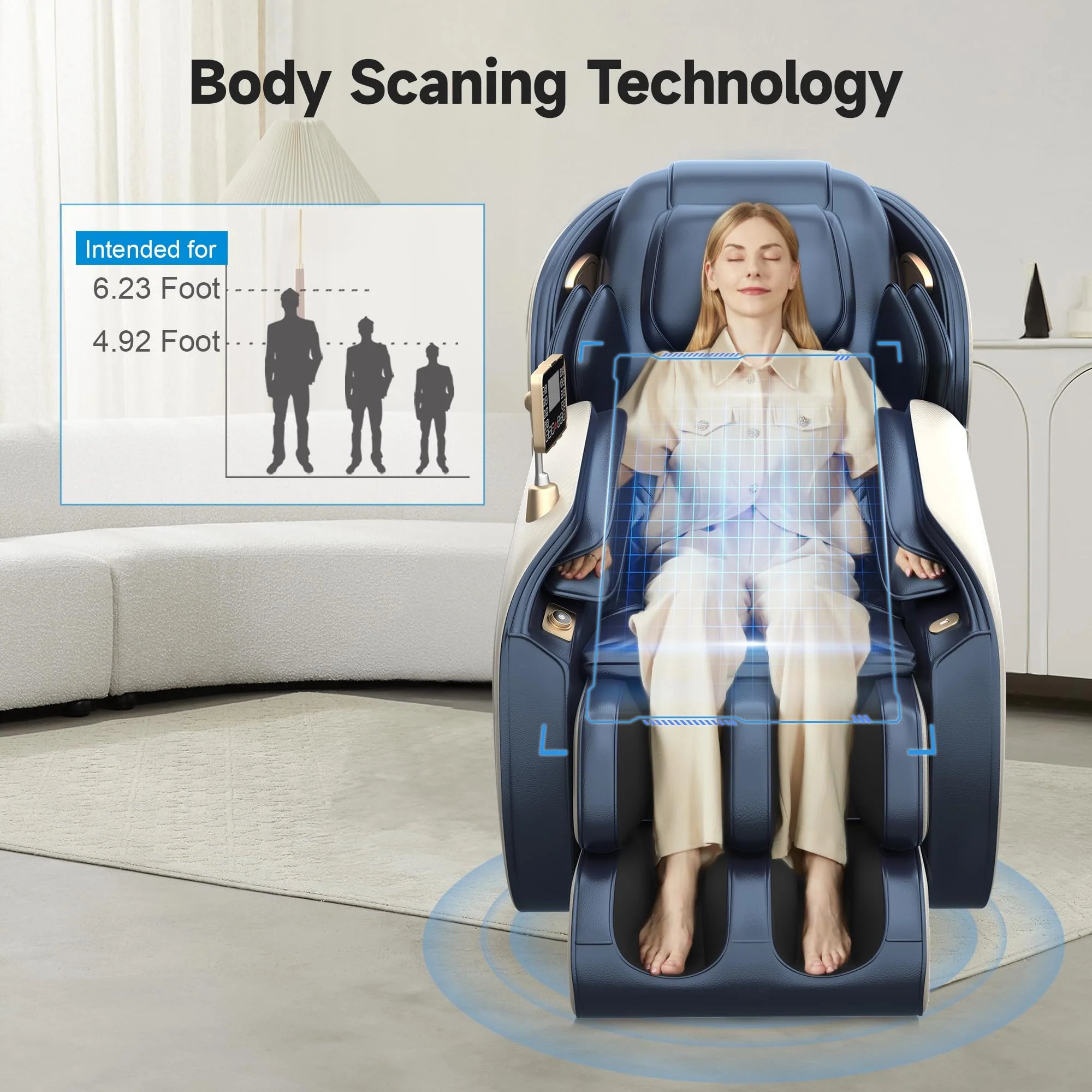 Is it the better when a massage chair has body scanning function?